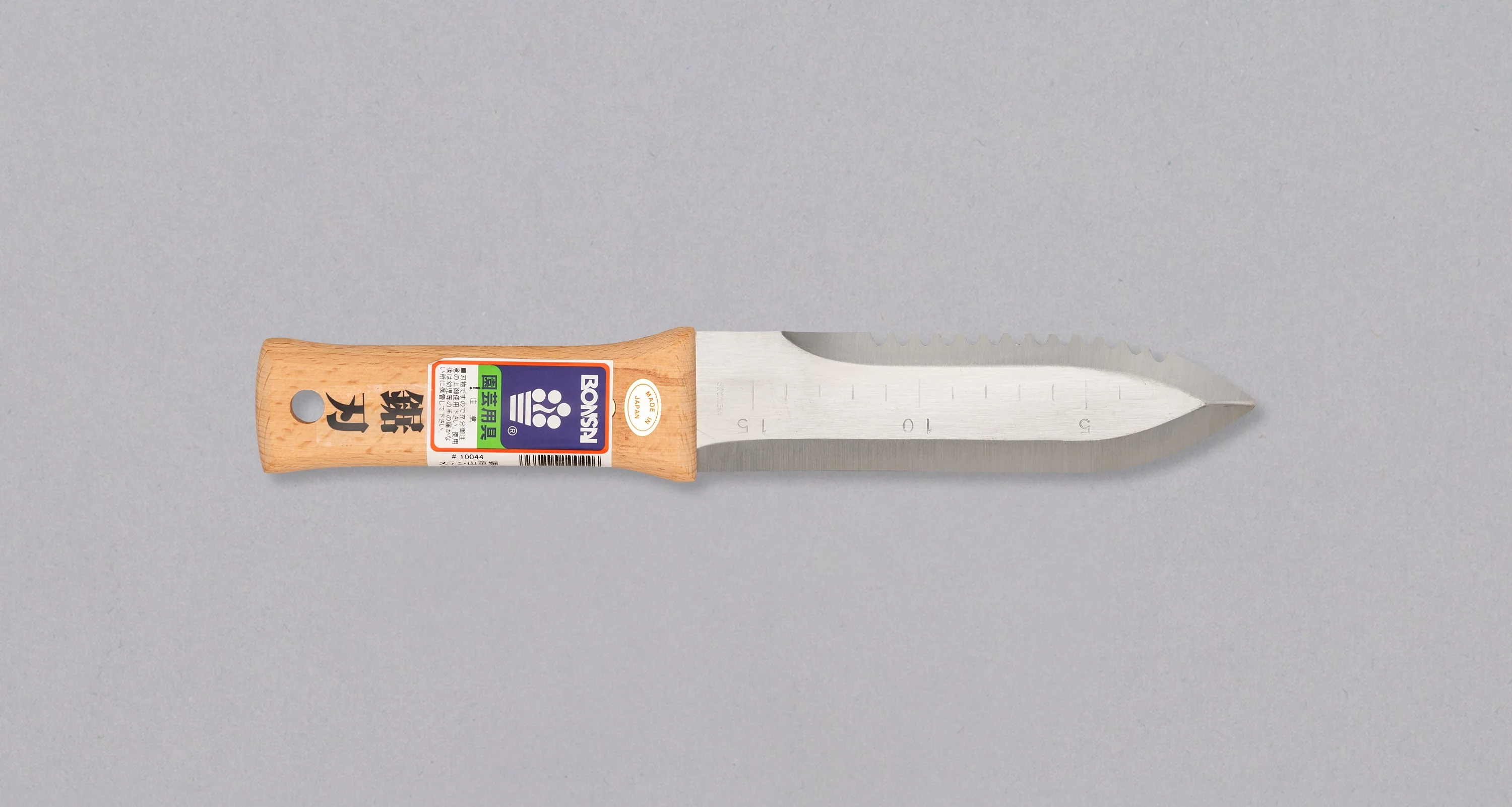 Gyokucho Hori Hori gardening tool [stainless steel]