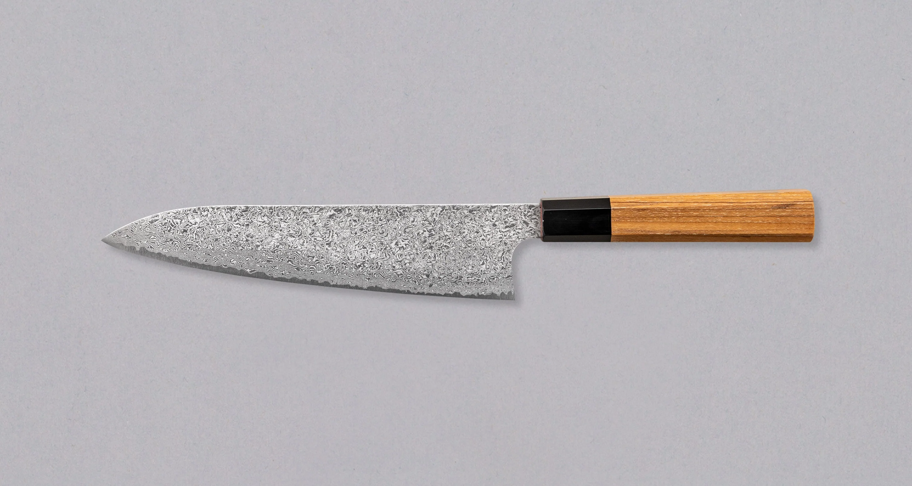 Hatsukokoro Gyuto Ginsanko Damascus 210mm (8.3") - Image 2