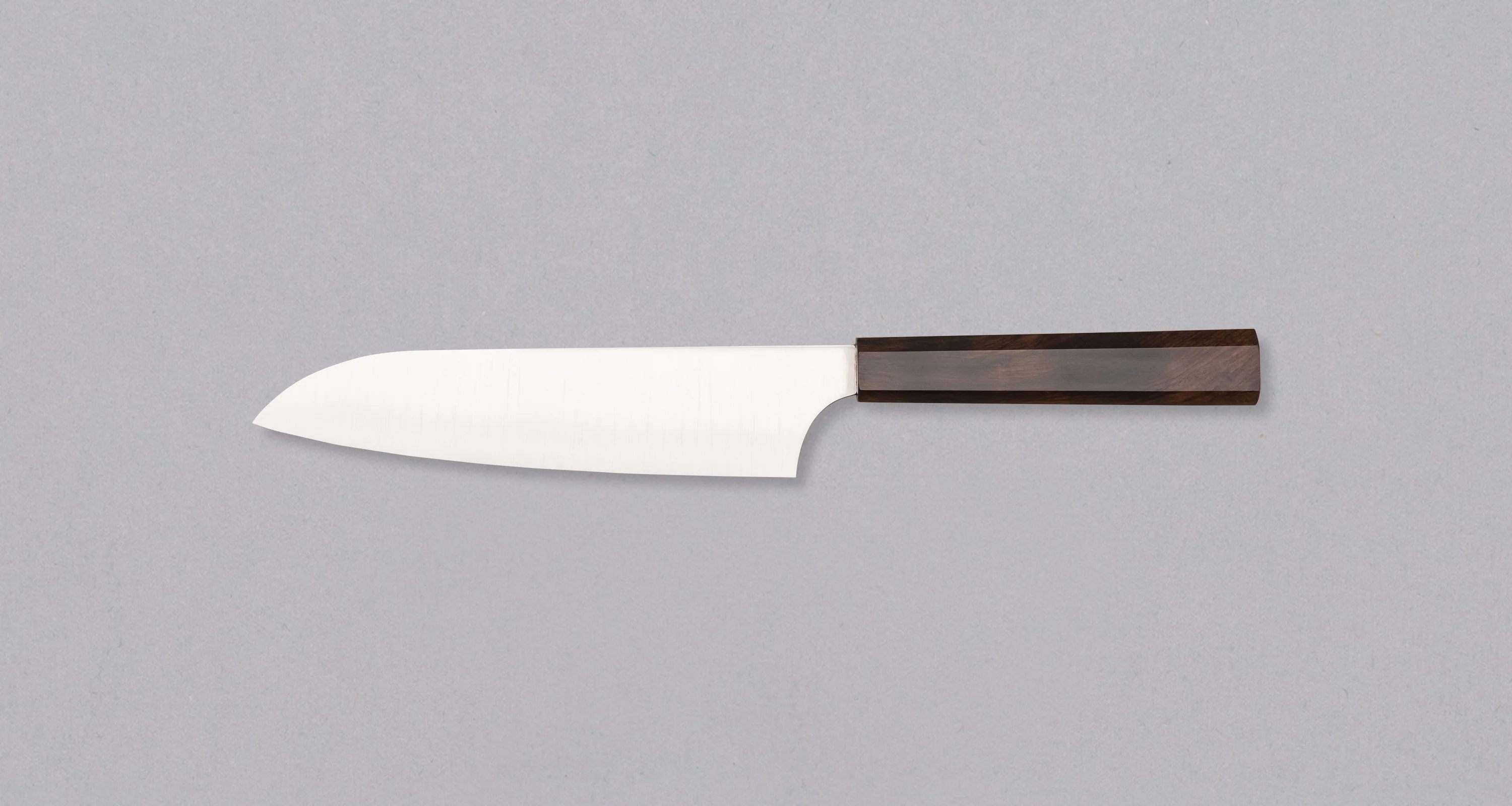 Hayabusa Santoku Aogami Super Ebony 180mm (7.1") - Image 2
