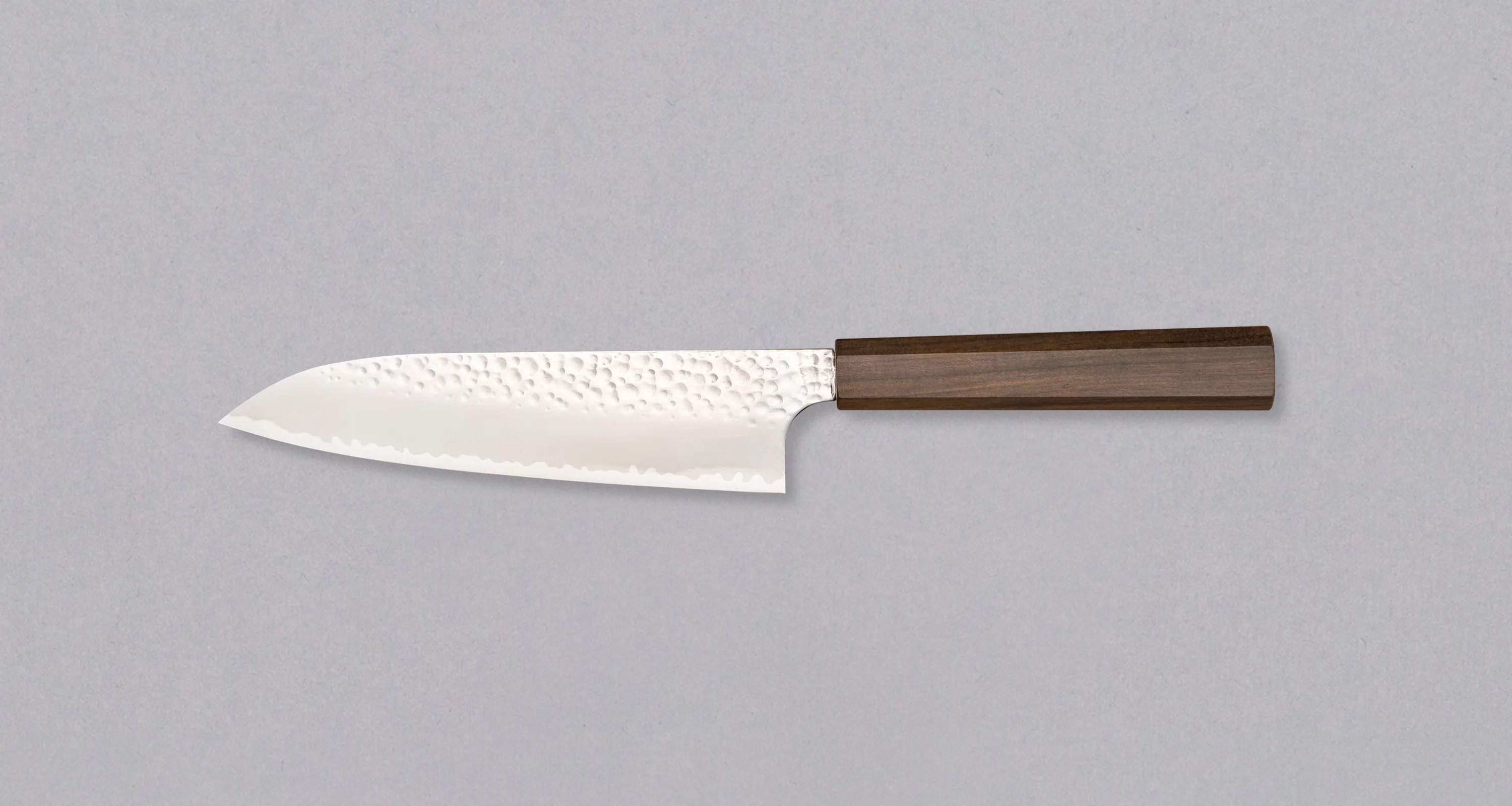 Hayabusa Santoku VG-10 Tsuchime Bubinga 180mm (7.1") - Image 2