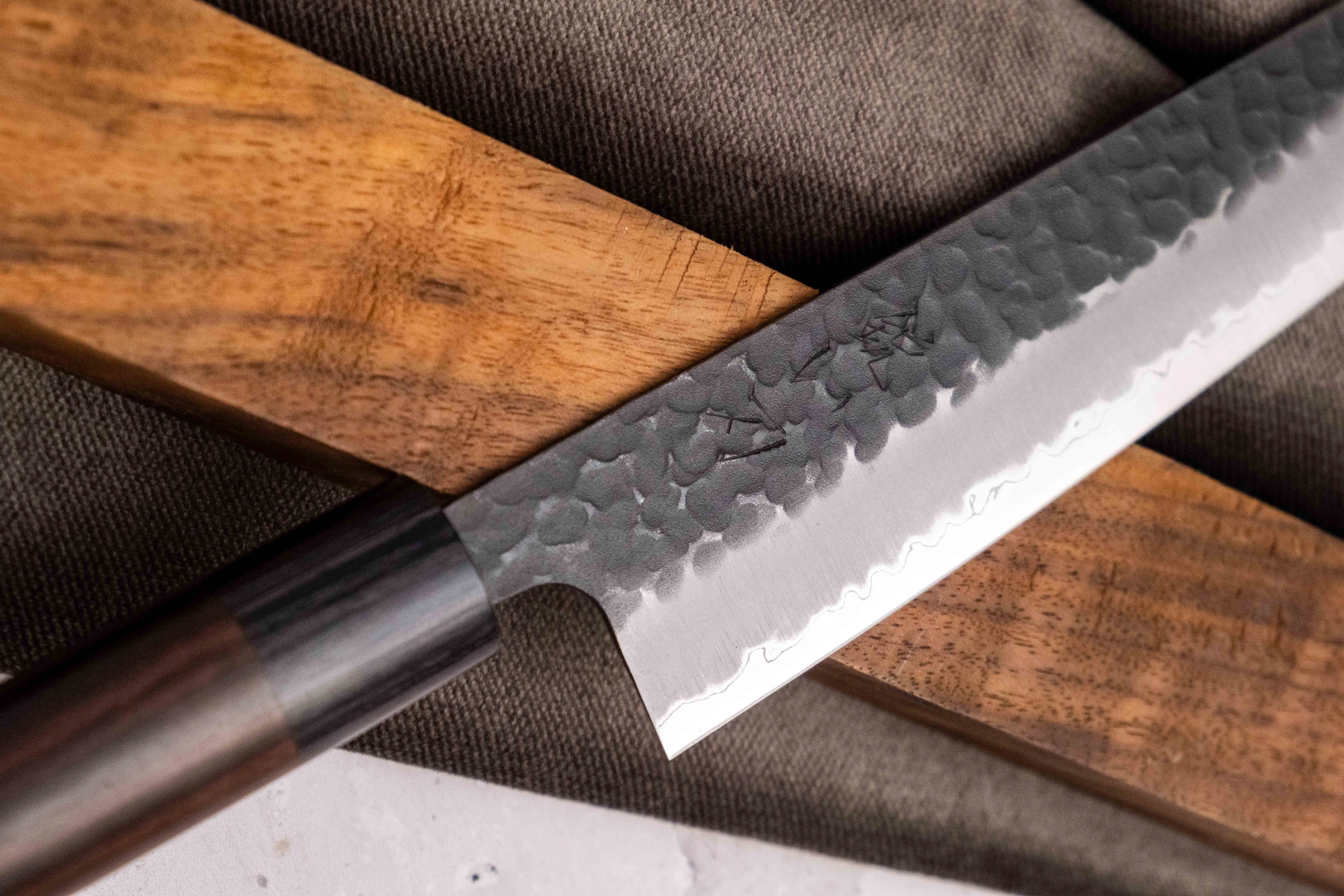 Hokiyama Bunka Aogami Super Kuro-uchi Tsuchime 170mm (6.7") - Image 5