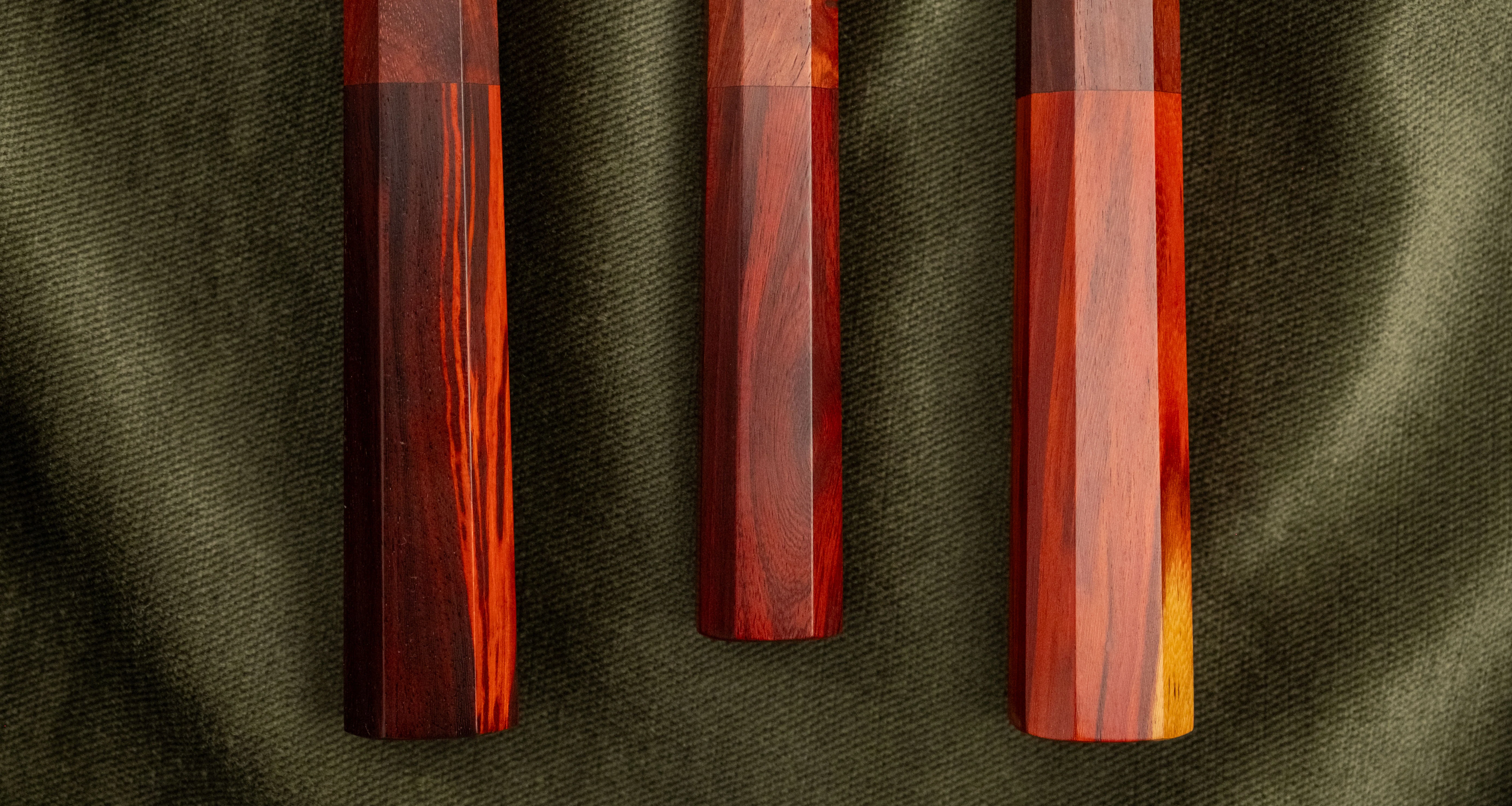 Hokiyama Petty Ginsanko Nawame Damascus 135mm (5.3") [Kaotan/Rosewood] - Image 9
