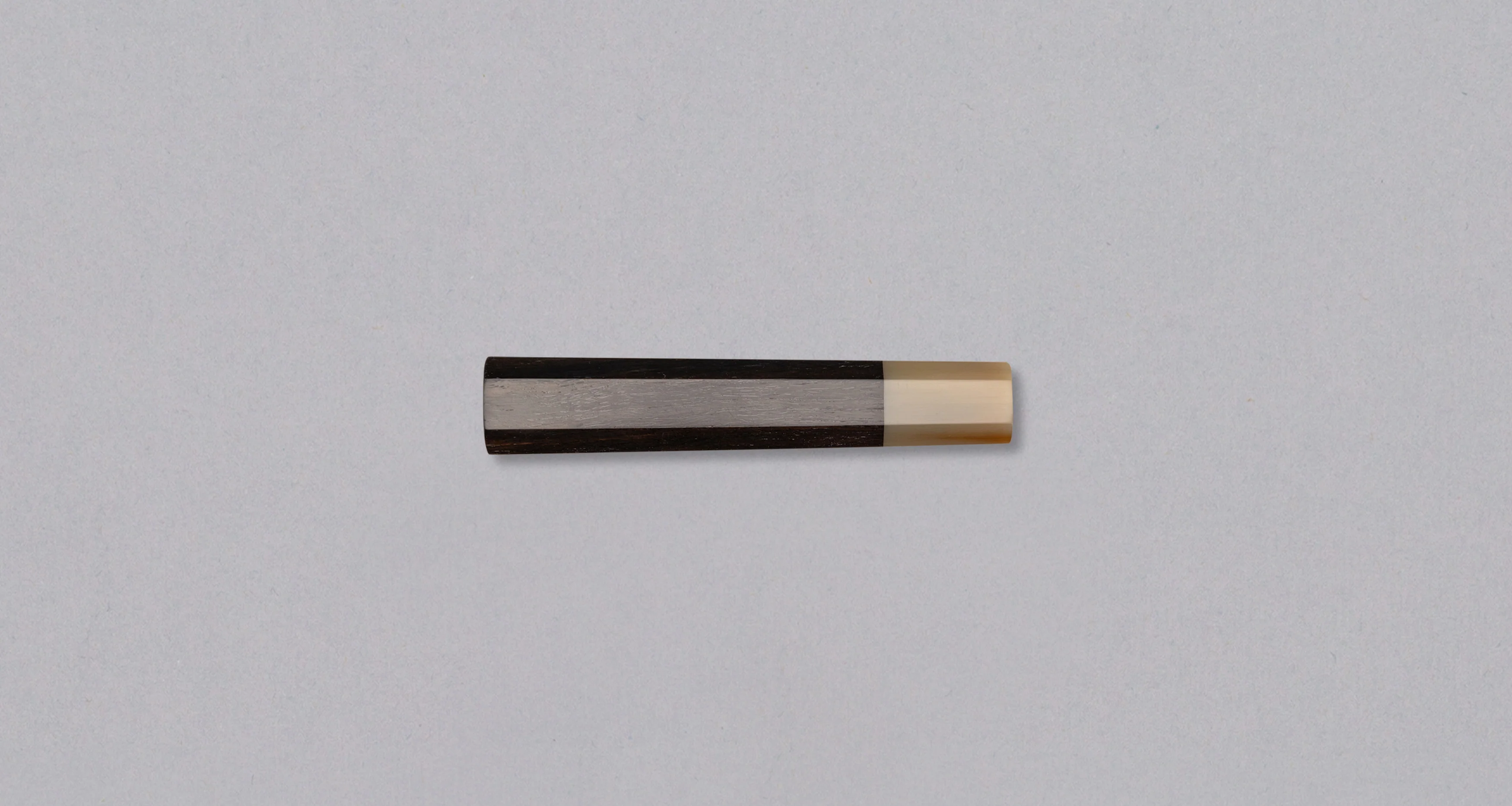 Japanese handle - Ebony / Blond Buffalo [octagonal] - Image 5