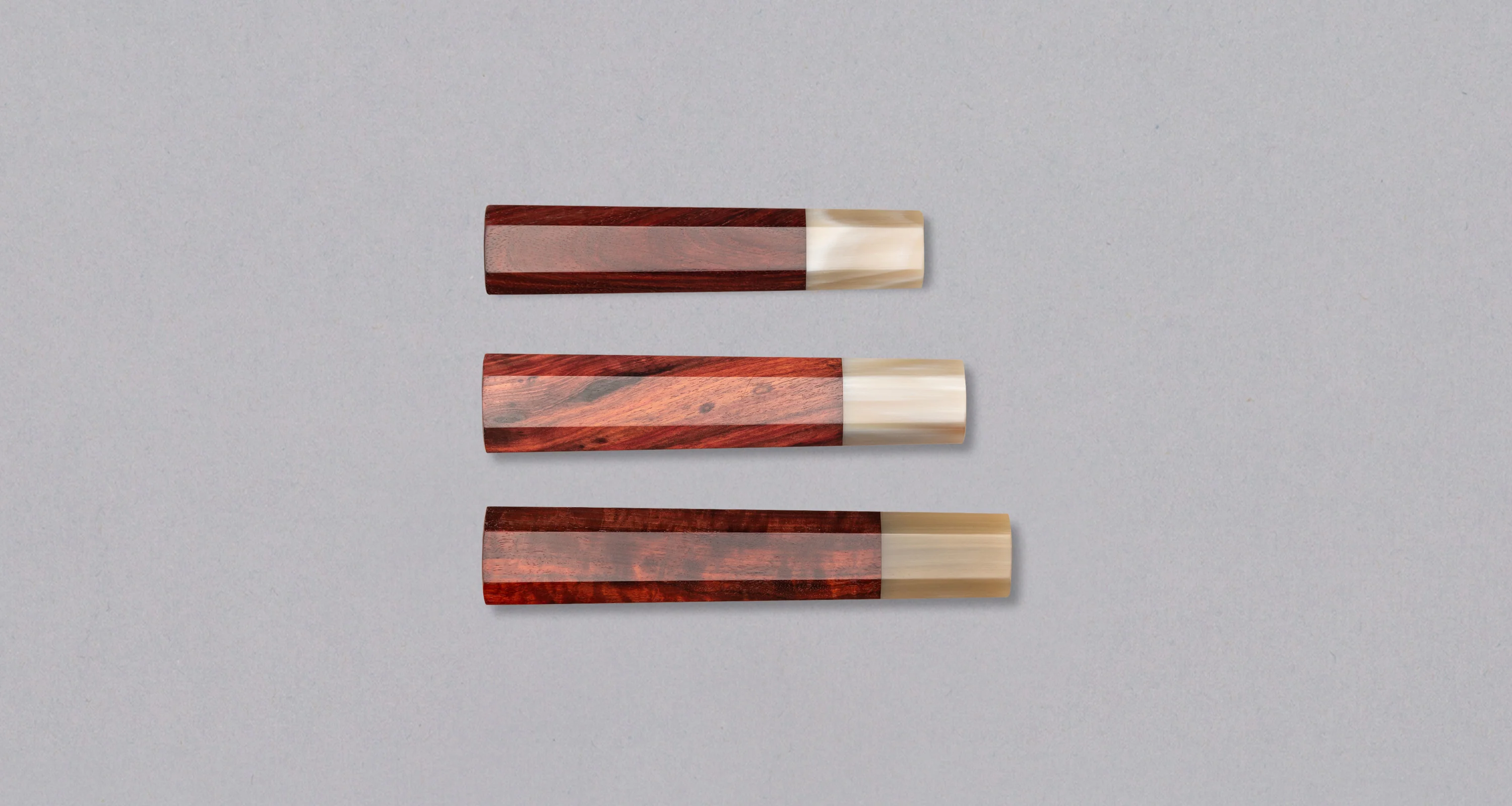 Japanese handle - Sandalwood / Blond Buffalo [octagonal]