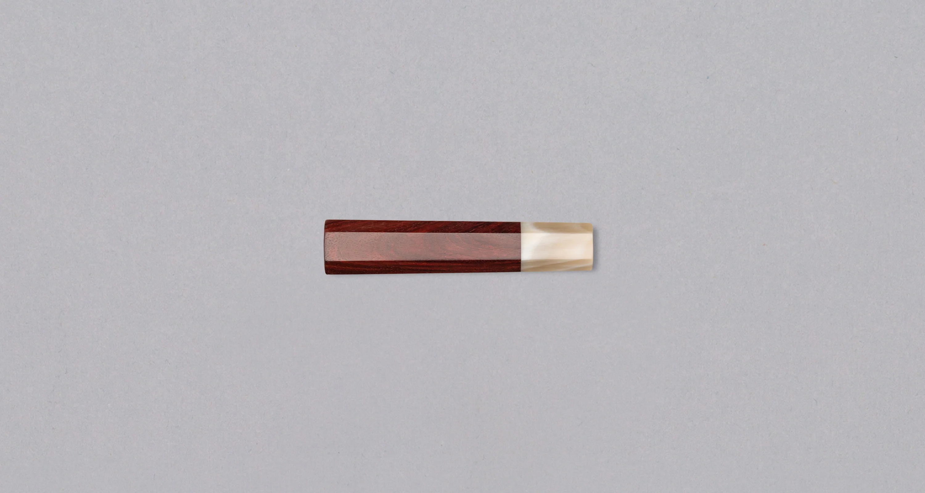 Japanese handle - Sandalwood / Blond Buffalo [octagonal] - Image 3