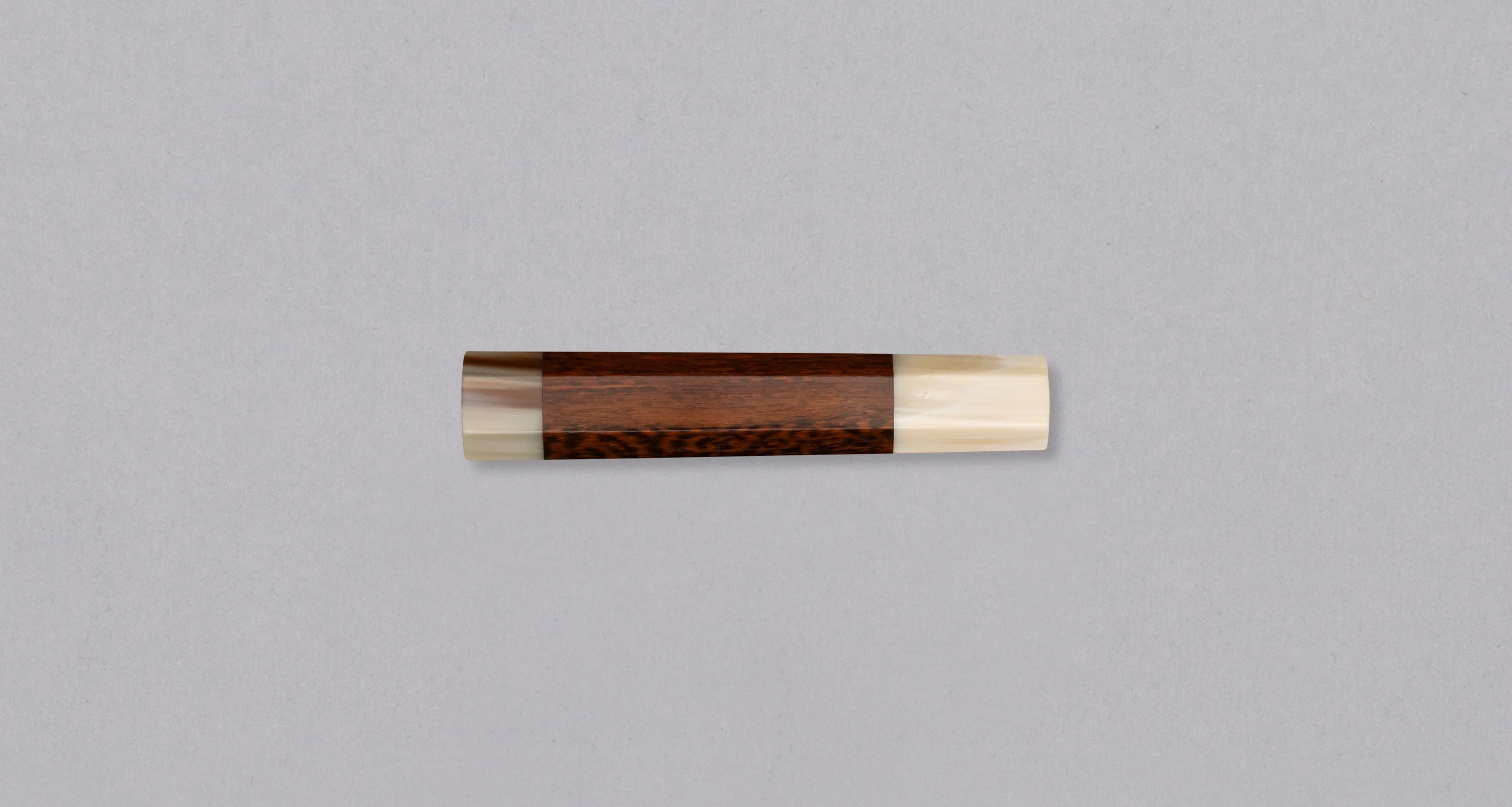 Japanese handle - Snakewood / Blond Buffalo [octagonal] - Image 5
