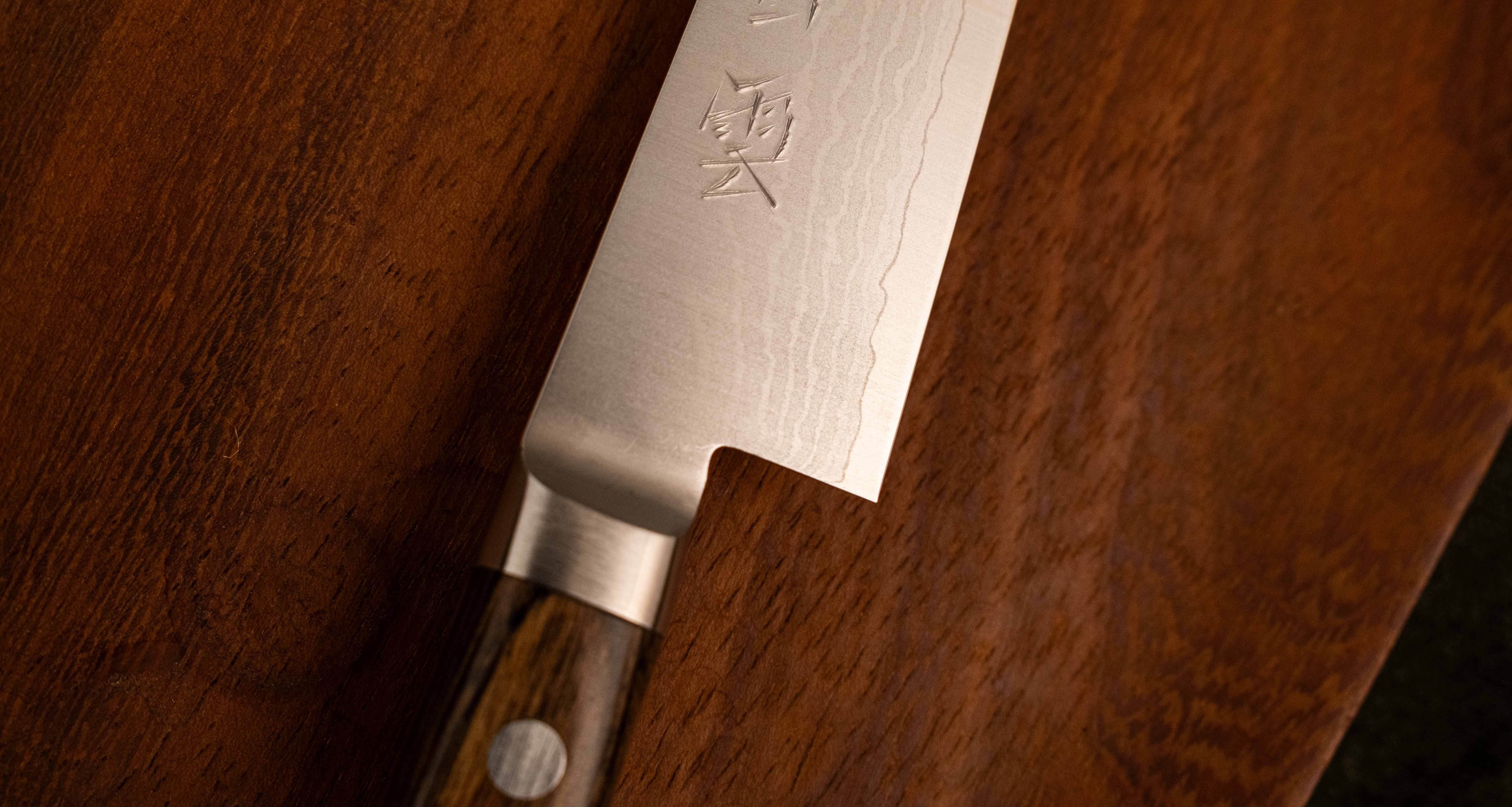 Kajiyamura Hakuun Petty VG-10 Damascus 150mm (5.9") - Image 6