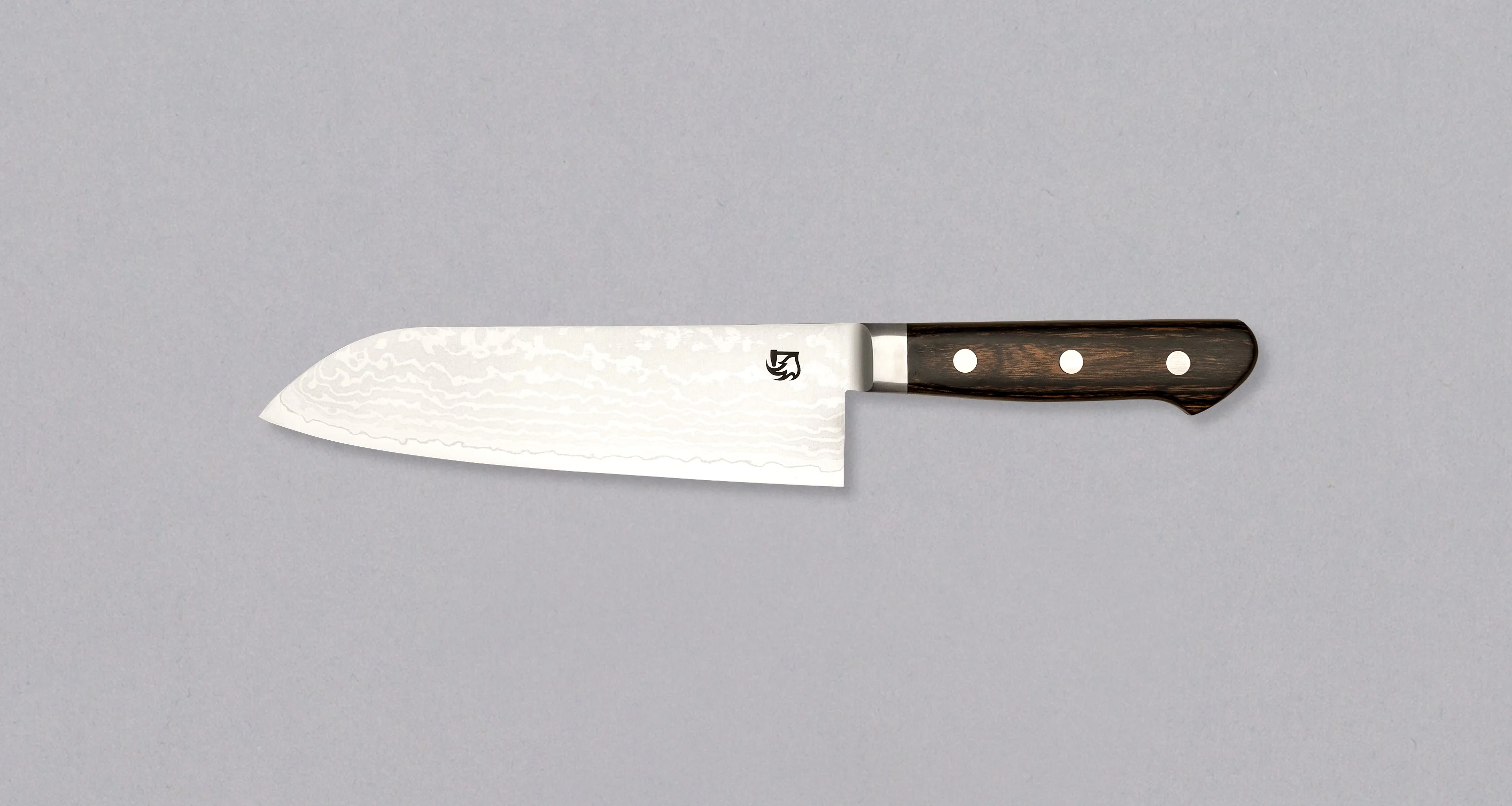 Kajiyamura Hakuun Santoku VG-10 Damascus 165mm (6.5") - Image 2