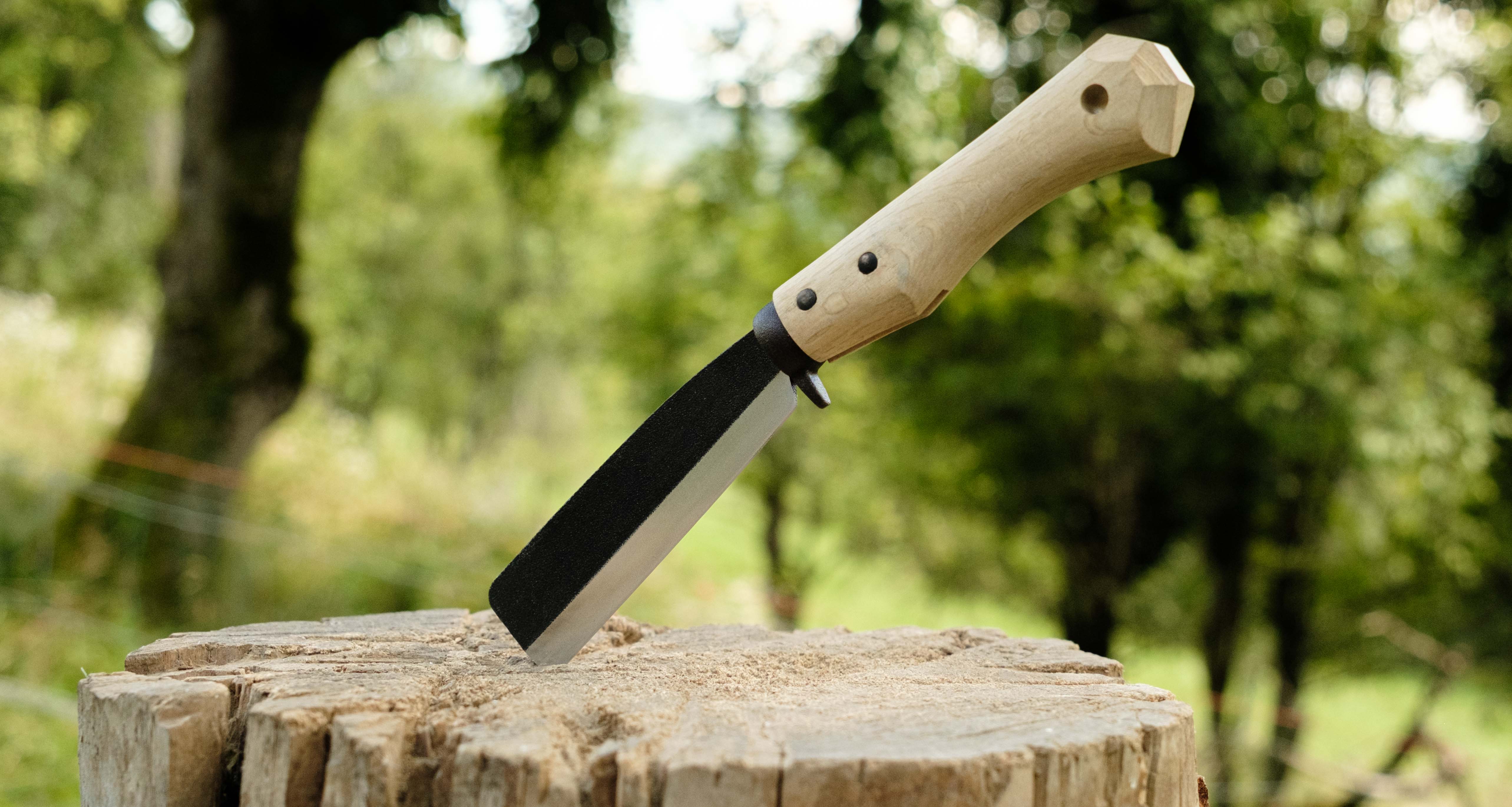 Kanenori Mini Double Bevel Hatchet 110mm (4.3") - Image 10