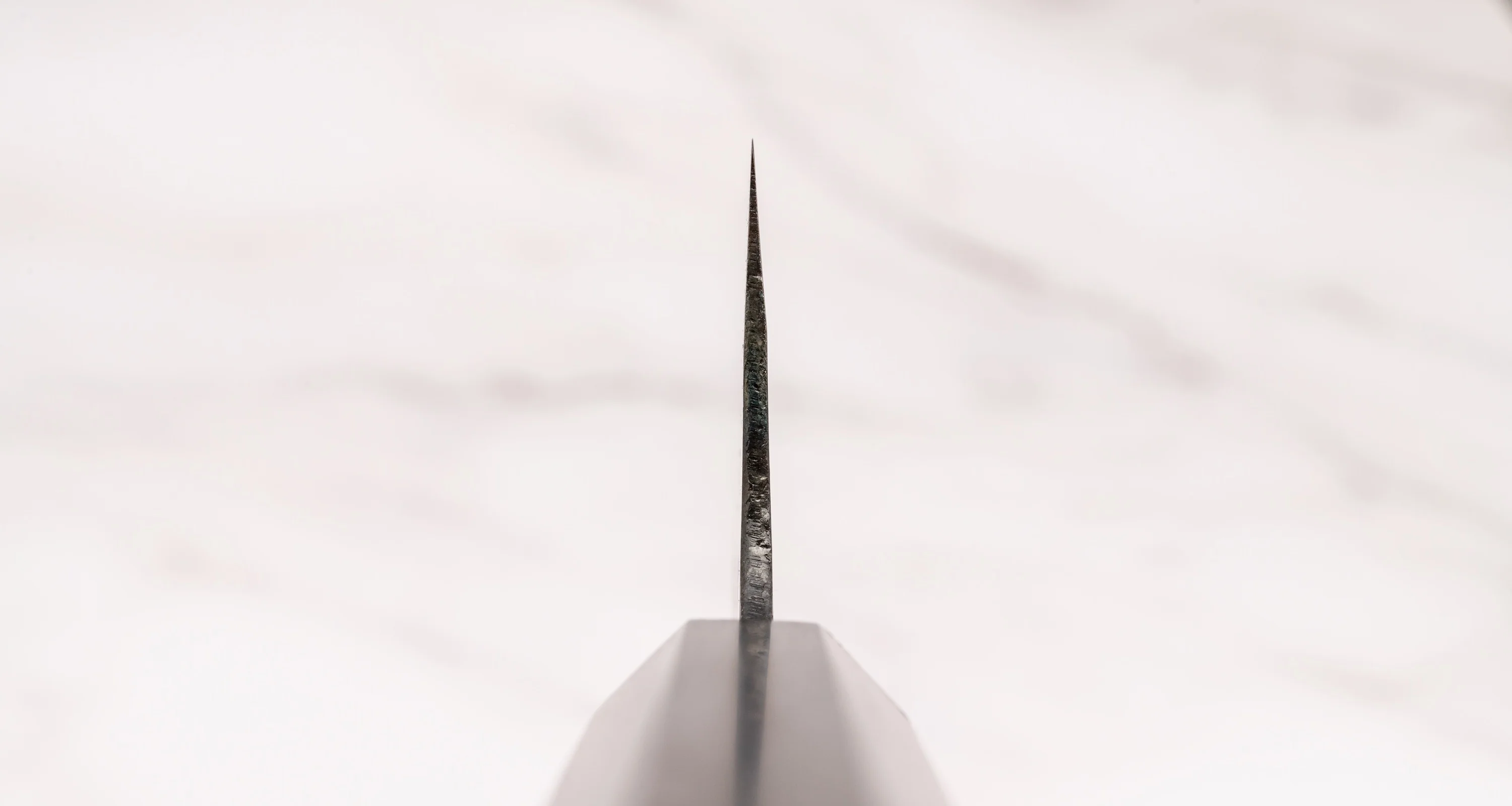 Kokugei Gyuto Aogami #1 Kuro-uchi Ebony 240mm (9.4") - Image 3