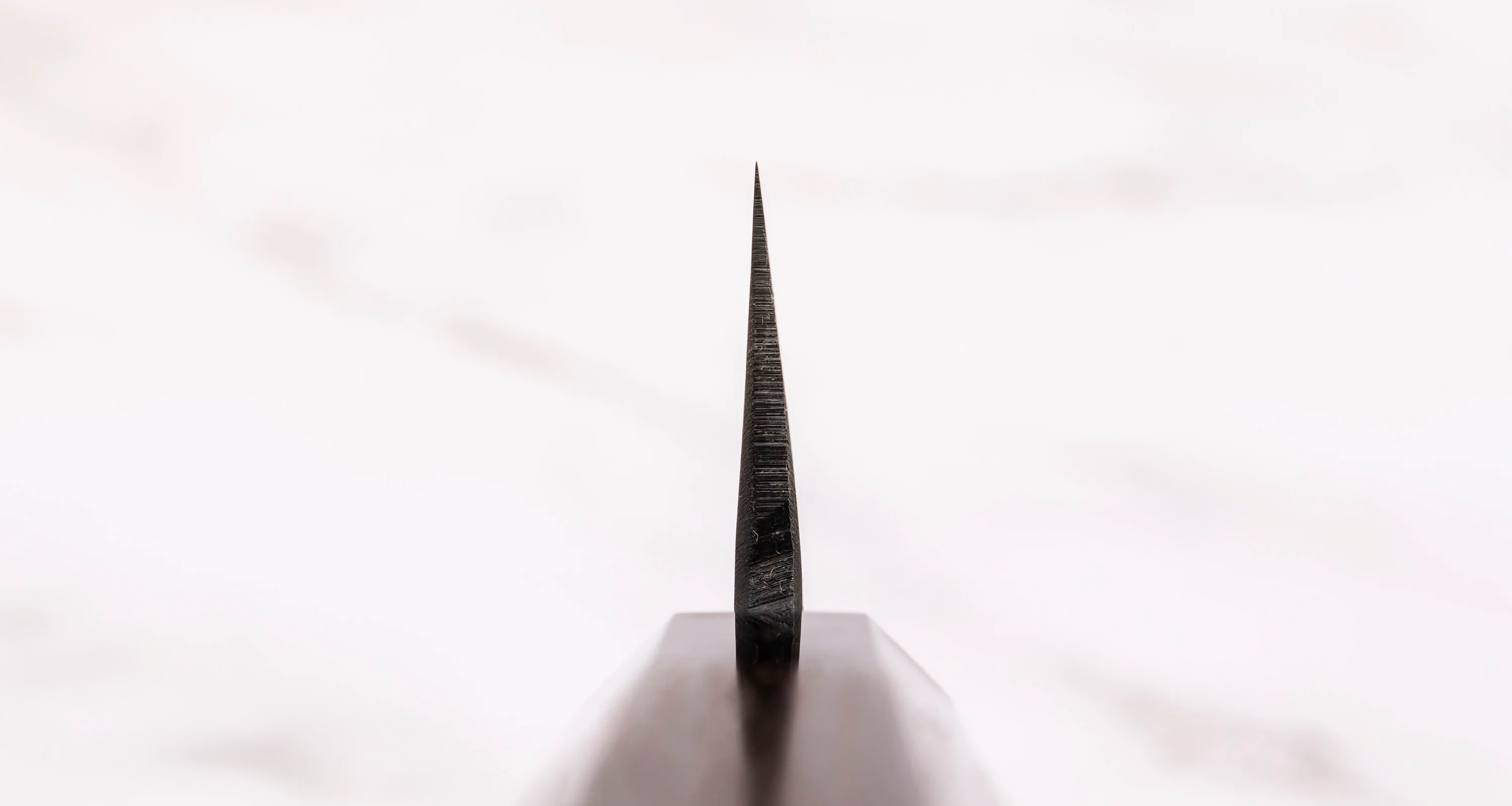 Kumokage Petty Aogami #2 Kuro-uchi Damascus 150mm (5.9") - octagon - Image 3