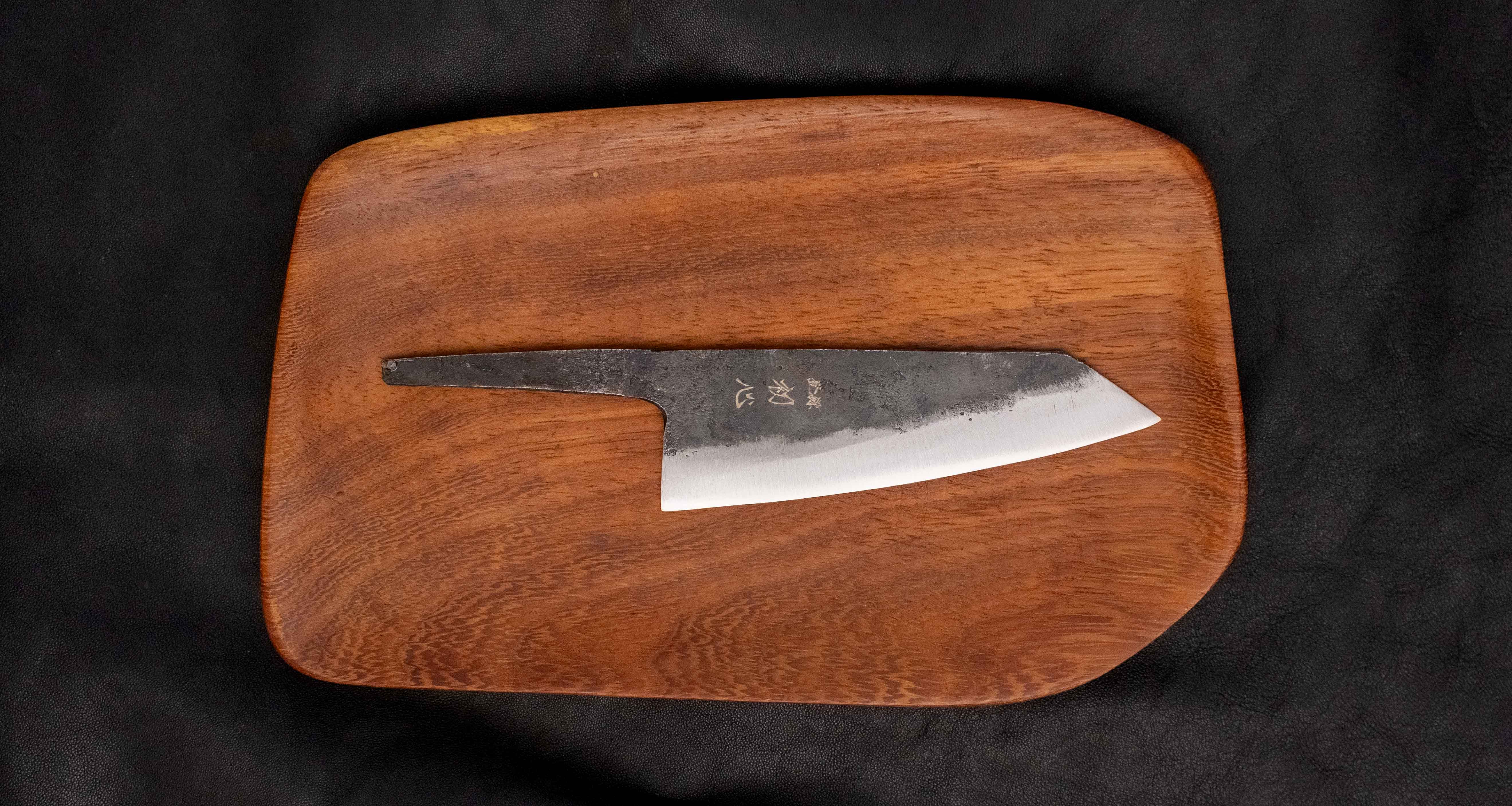 Kurogane Ko-bunka Aogami #2 Kuro-uchi 120mm (4.7") - BLADE - Image 4