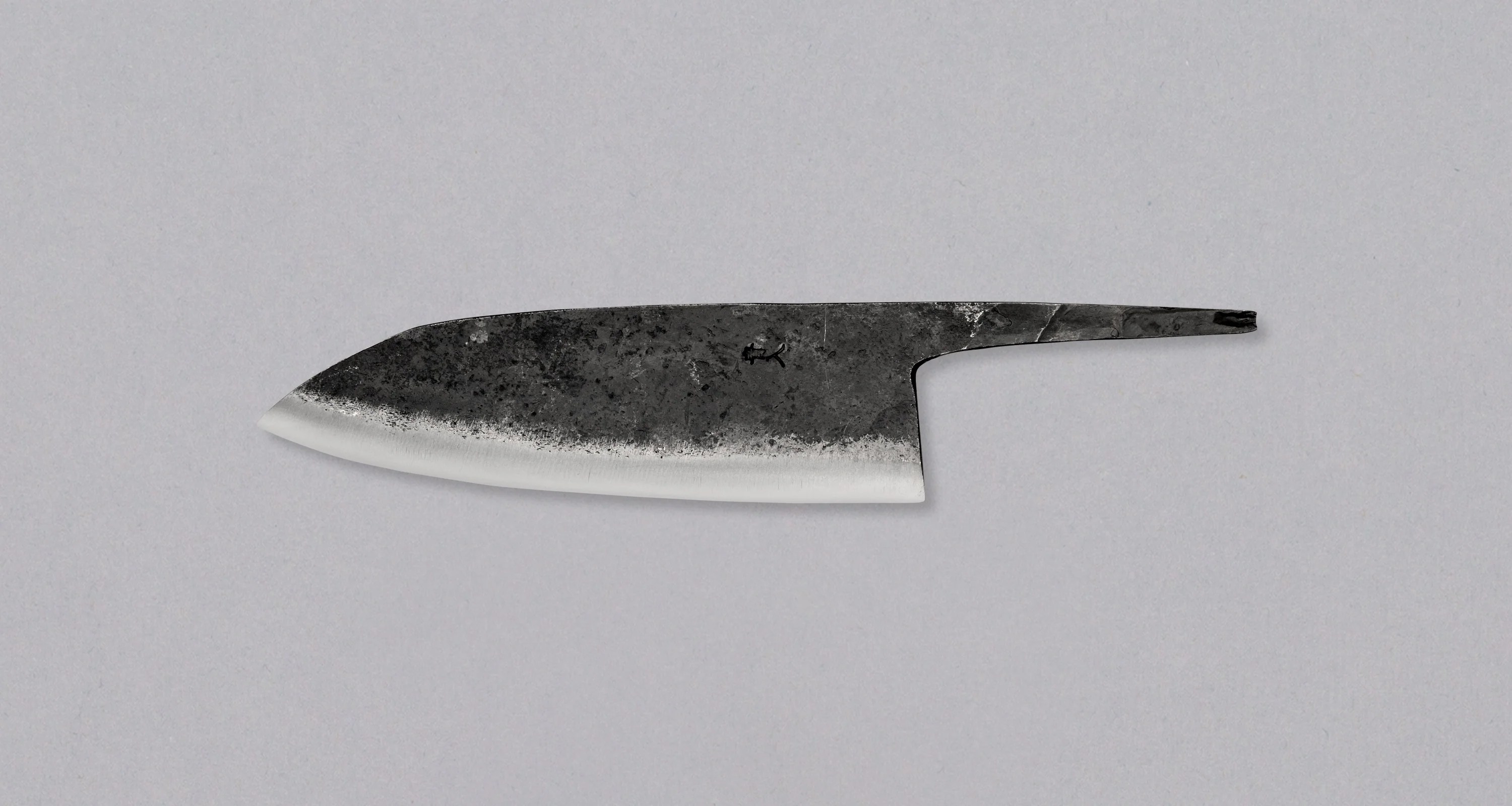 Kurogane Santoku Aogami #2 Kuro-uchi 165mm (6.5") - BLADE - Image 2