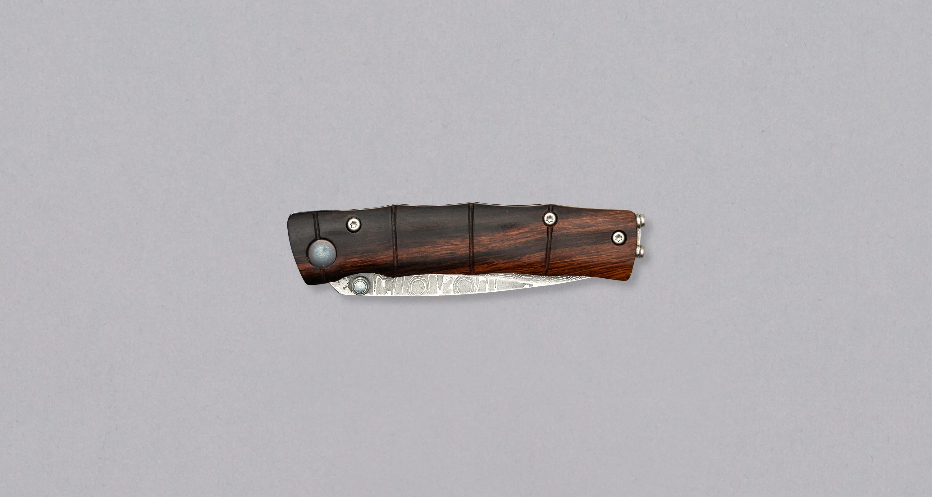 Mcusta Shinra Emotion Take Ironwood Pocket Knife [MC-0074DI] - Image 3