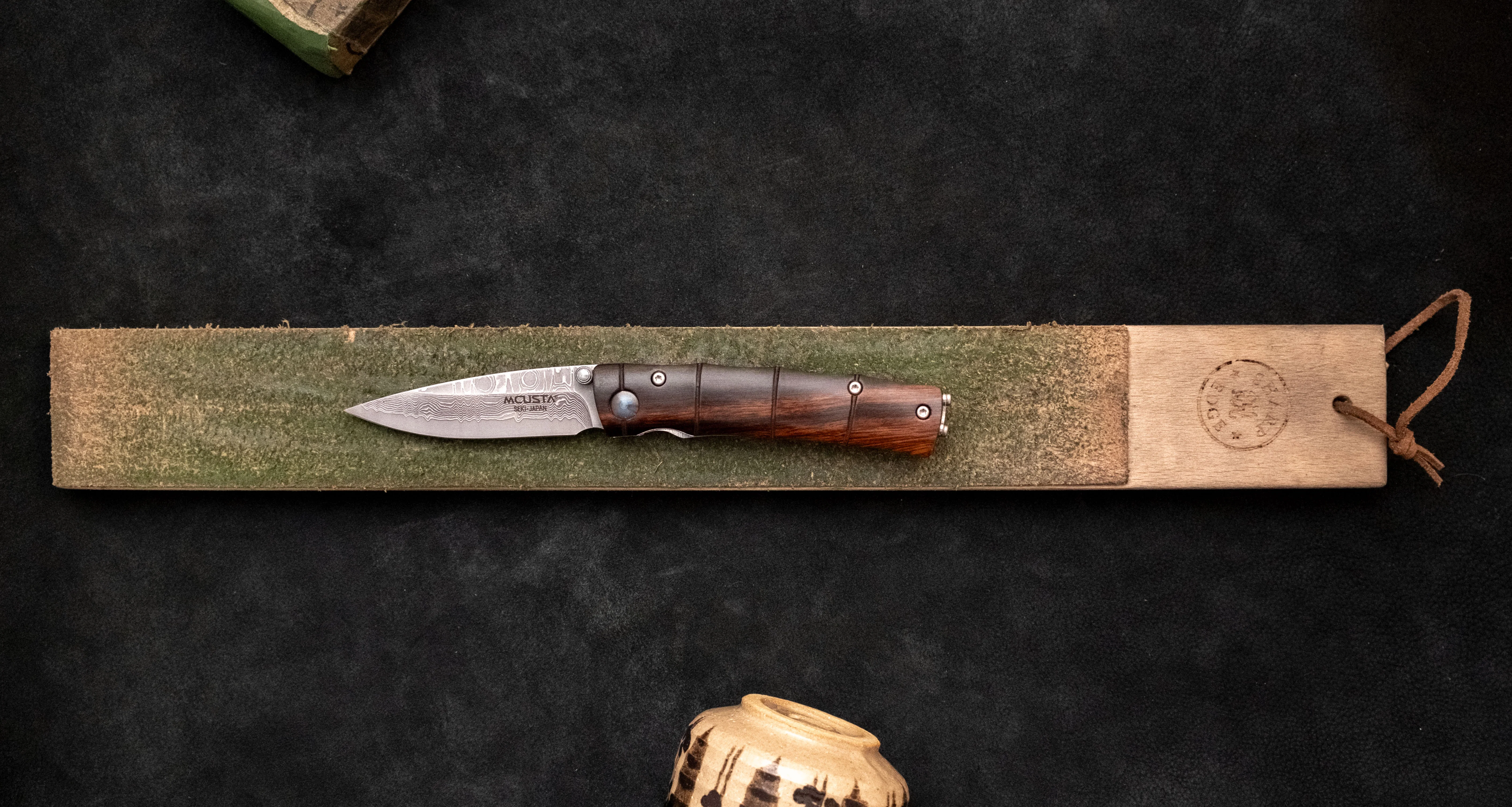 Mcusta Shinra Emotion Take Ironwood Pocket Knife [MC-0074DI] - Image 4