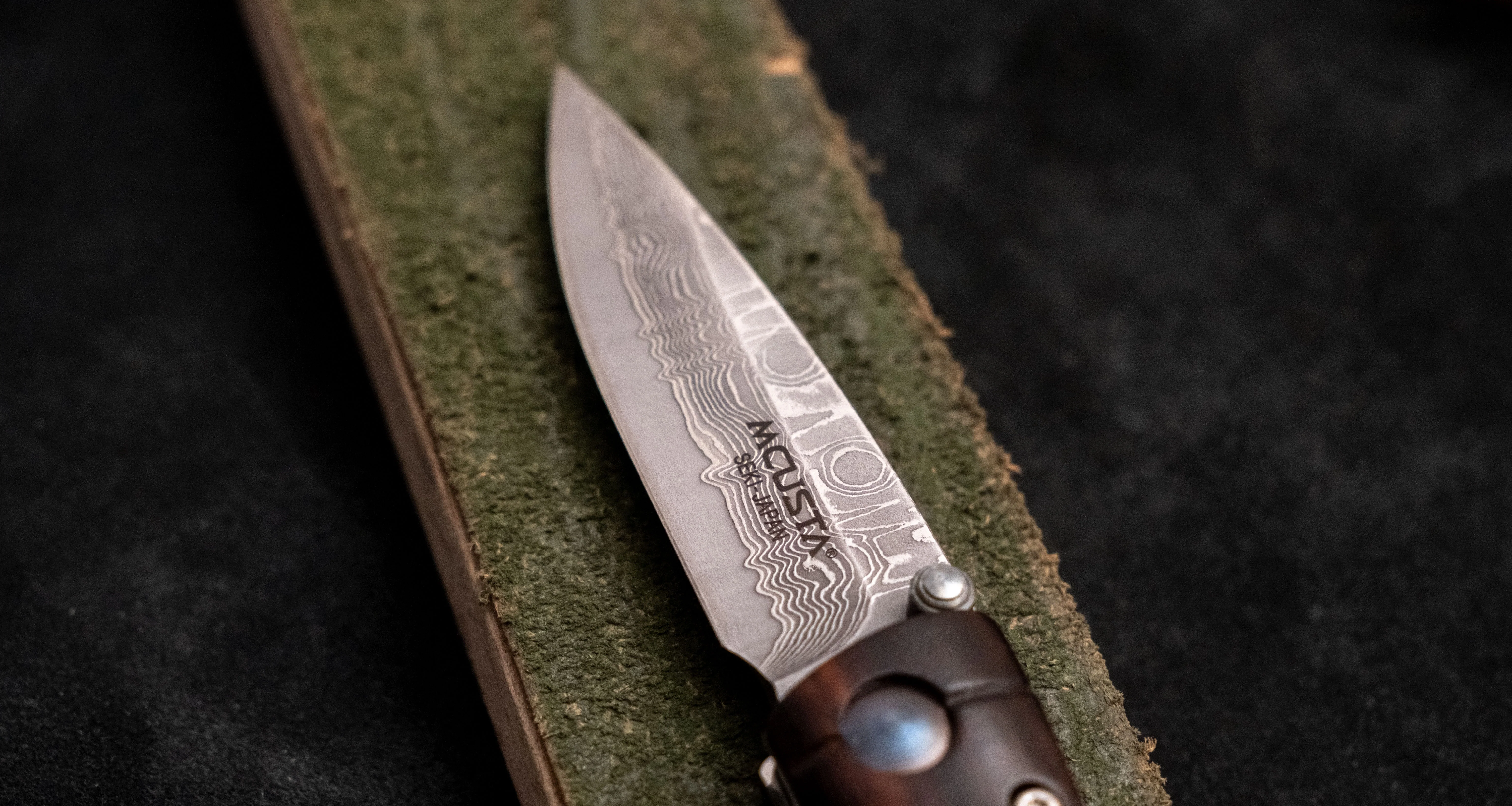 Mcusta Shinra Emotion Take Ironwood Pocket Knife [MC-0074DI] - Image 7
