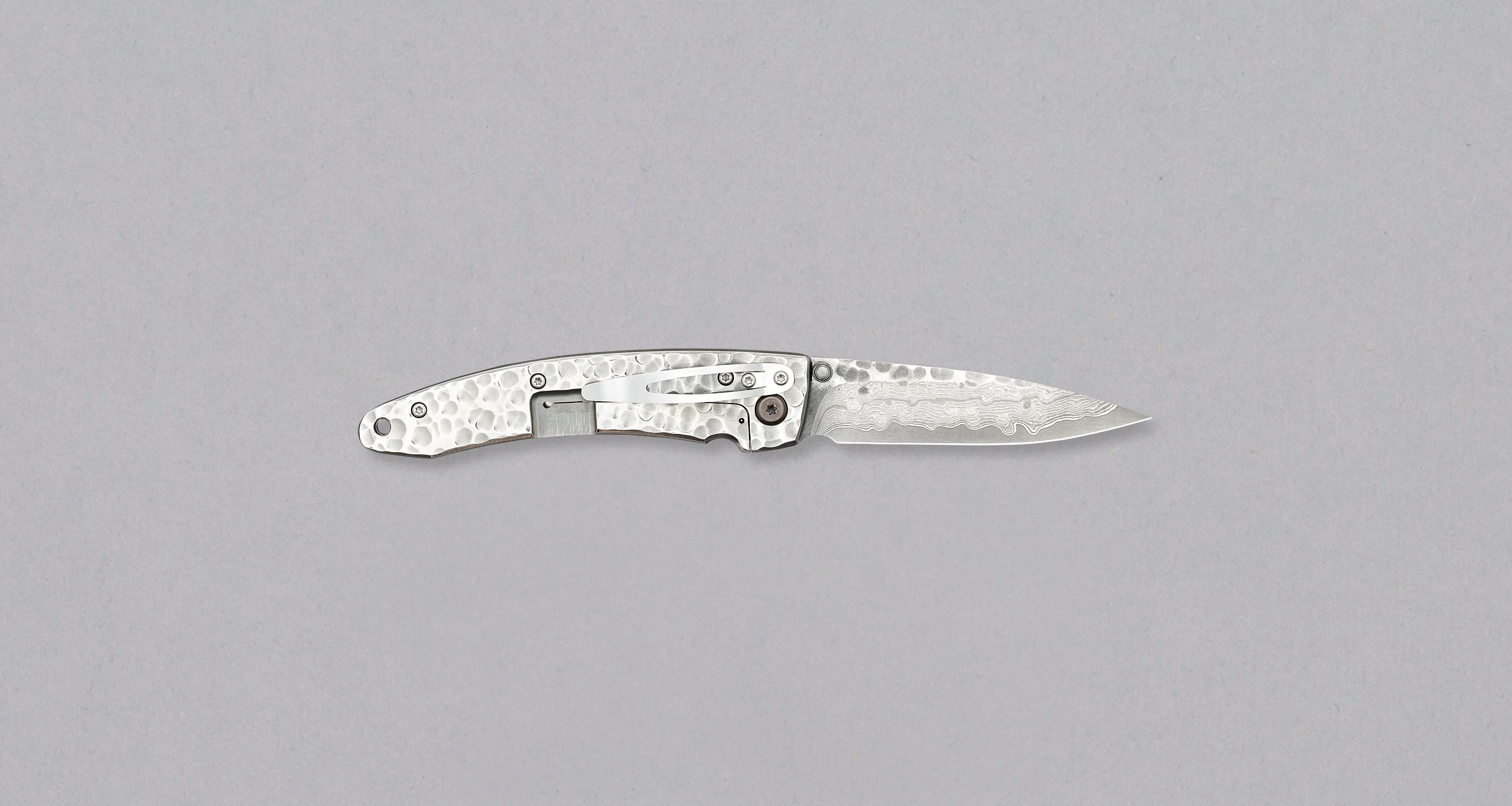 Mcusta Tsuchi Large Hammered Pocket Knife [MC-0114D] - Image 2