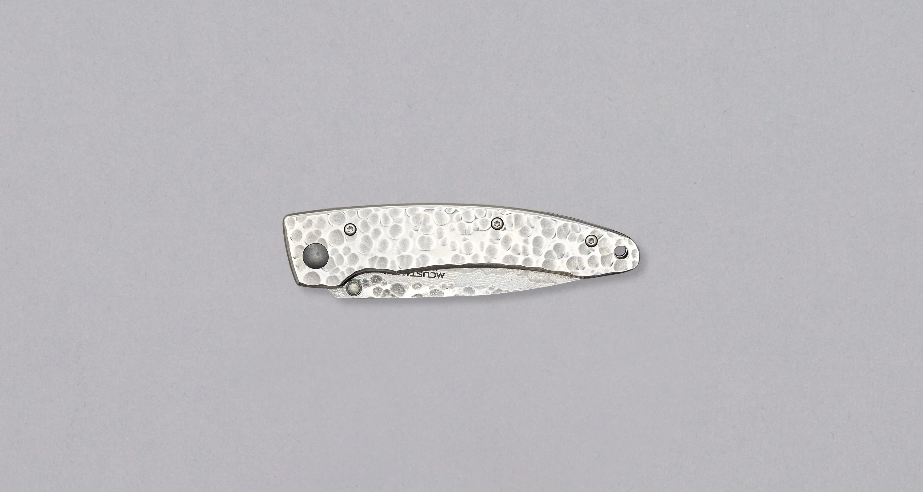 Mcusta Tsuchi Large Hammered Pocket Knife [MC-0114D] - Image 3