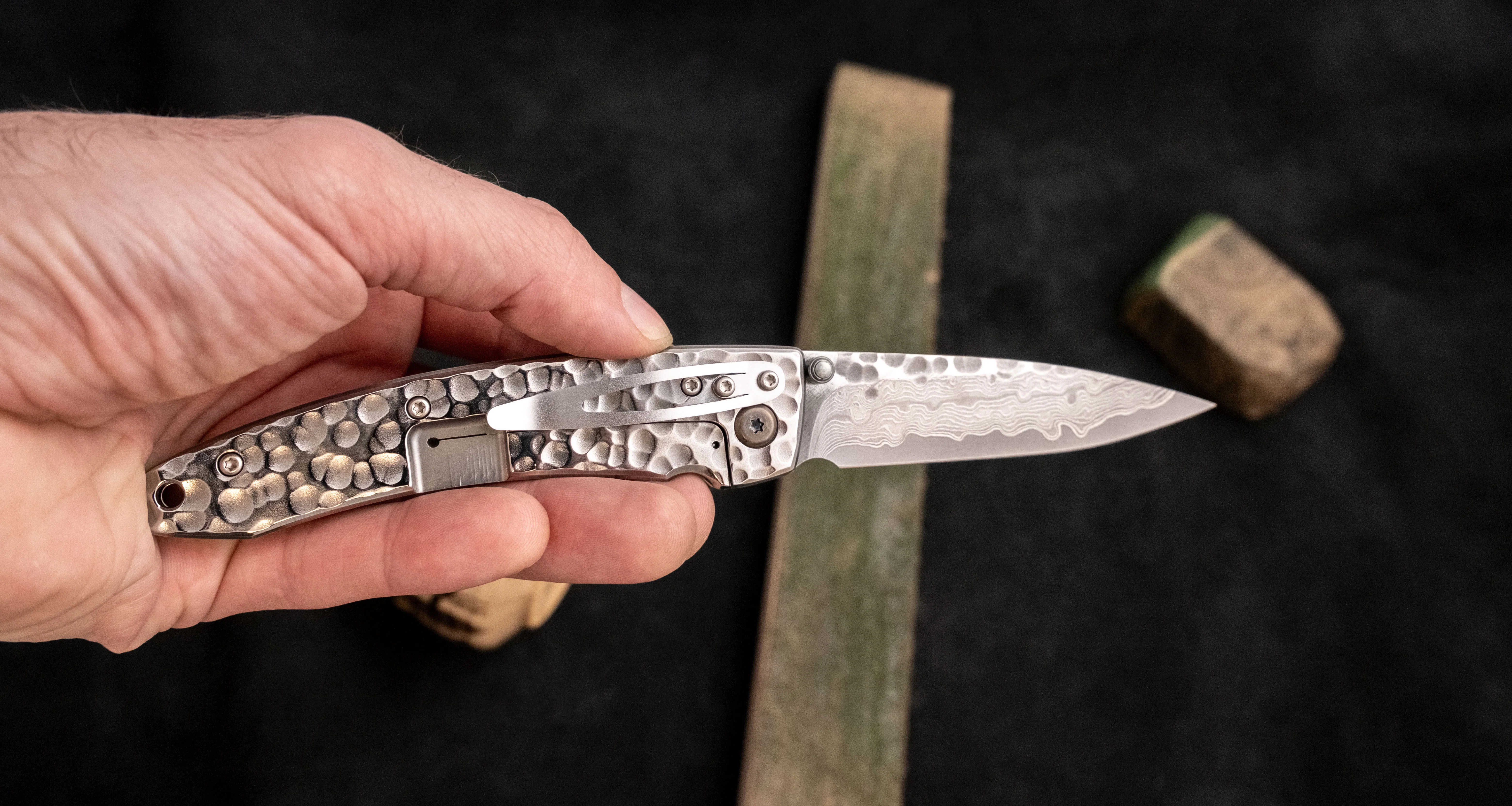 Mcusta Tsuchi Large Hammered Pocket Knife [MC-0114D] - Image 8