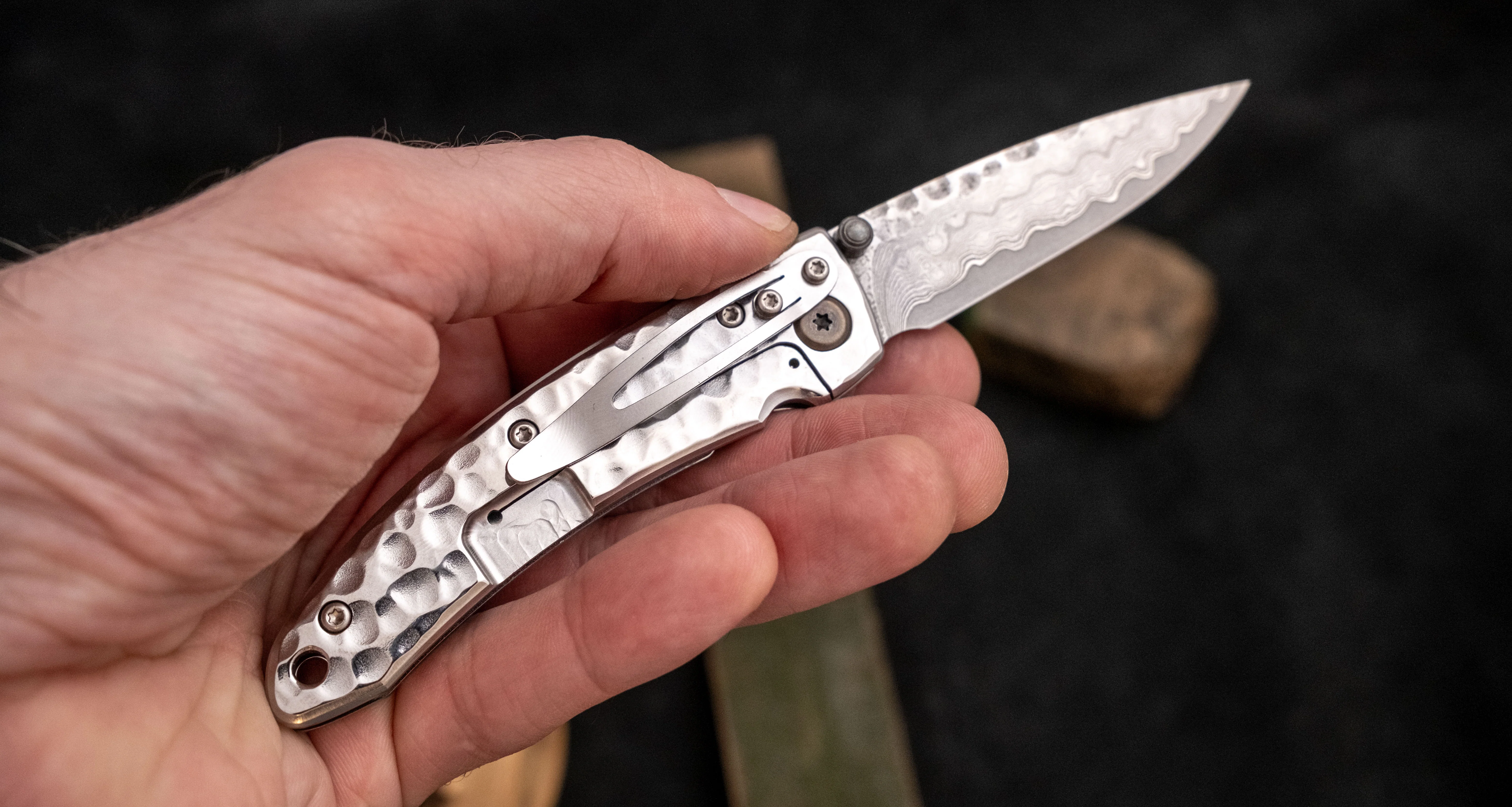 Mcusta Tsuchi Small Hammered Pocket Knife [MC-0113D] - Image 8