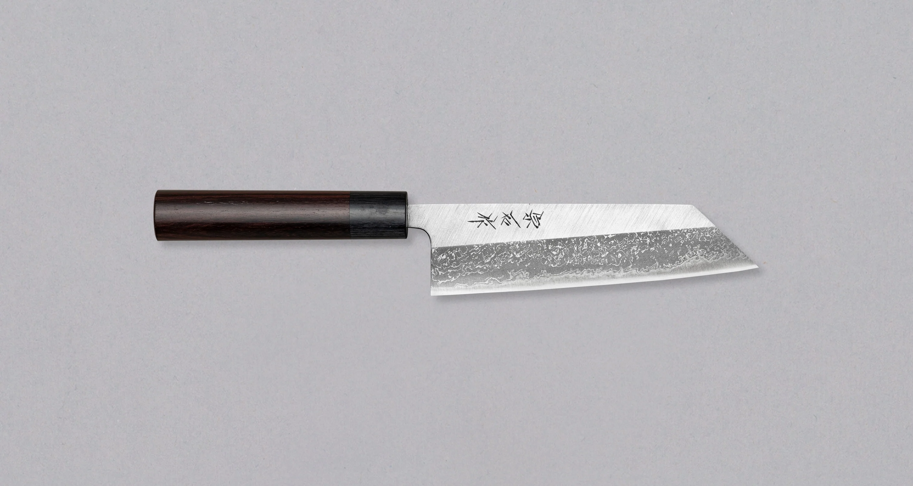 Muneishi Bunka Aogami #2 Damascus 165mm (6.4")