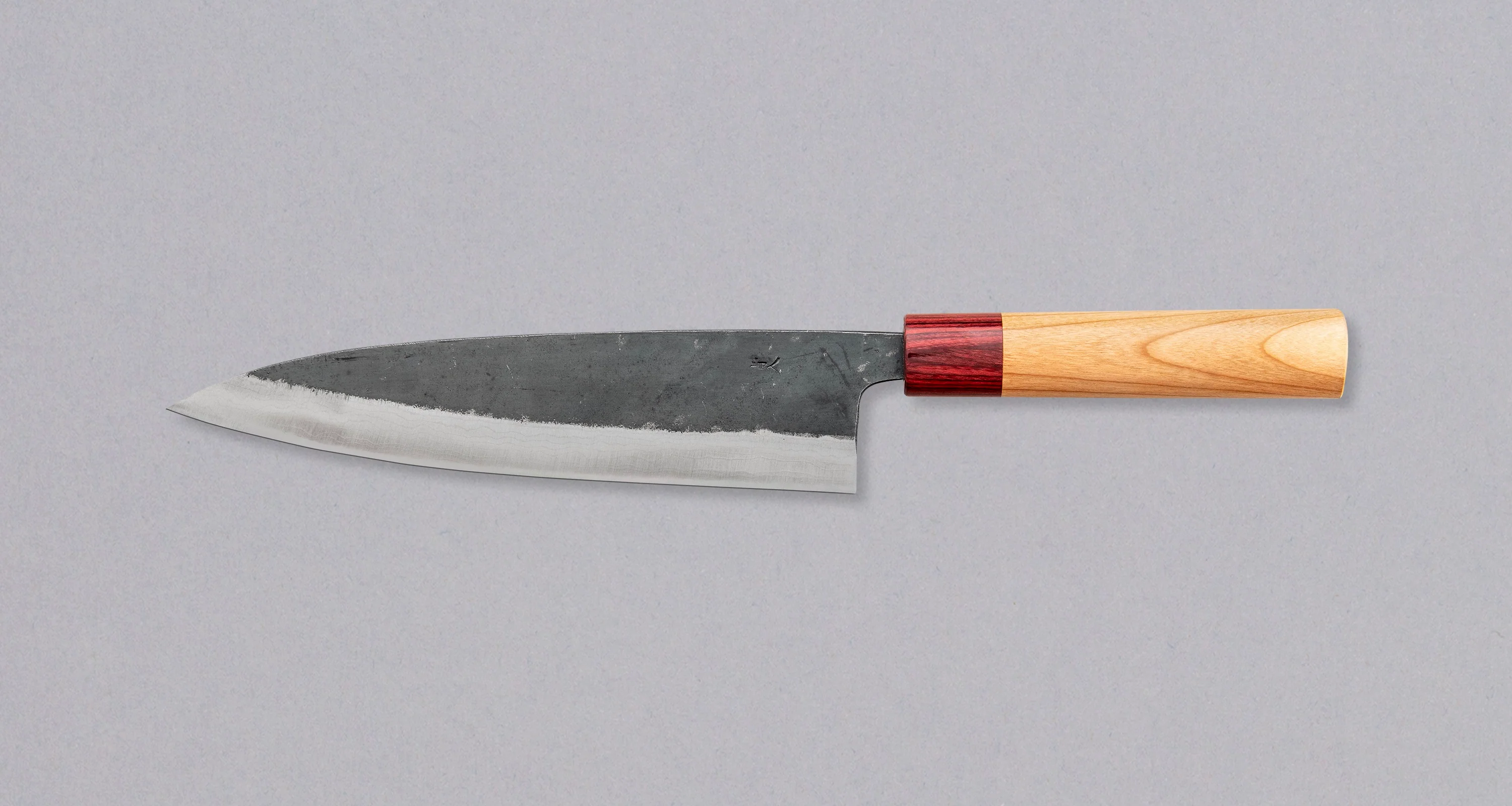 Muneishi Gyuto Aogami #2 Damascus Cherry 210mm (8.3") - Image 2