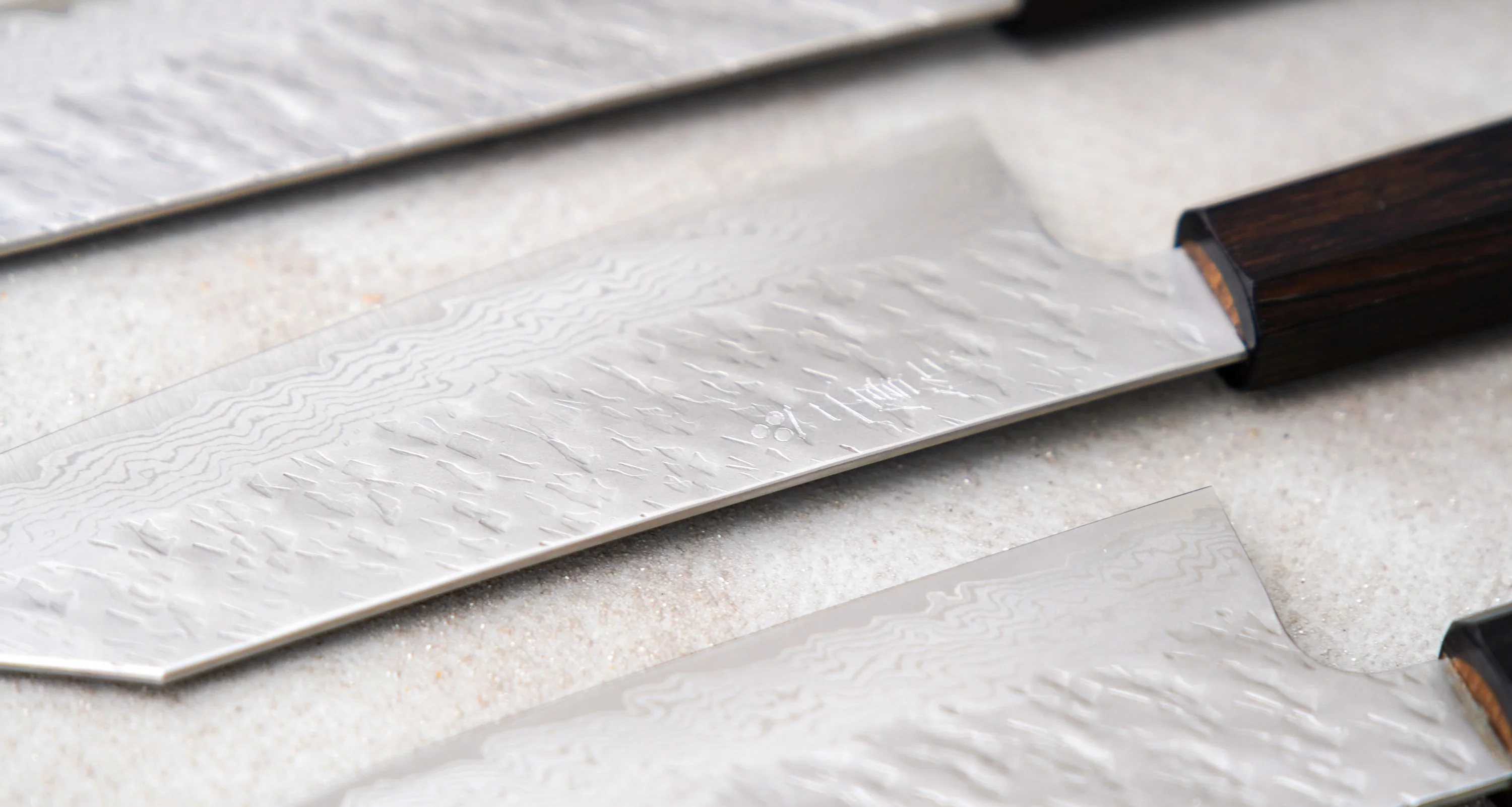 Nigara Bunka VG-10 Damascus Tsuchime 180mm (7.1") - Image 5
