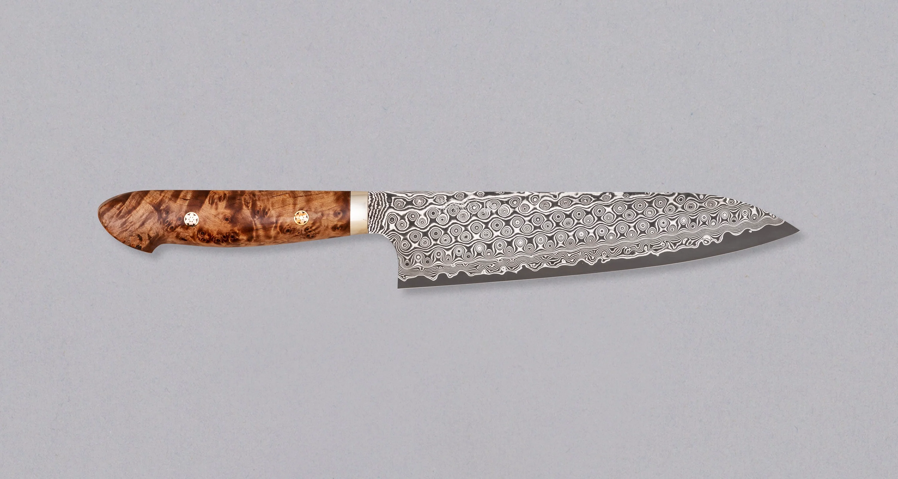 Nigara Gyuto SG2 Damascus Maplewood 210mm (8.3")