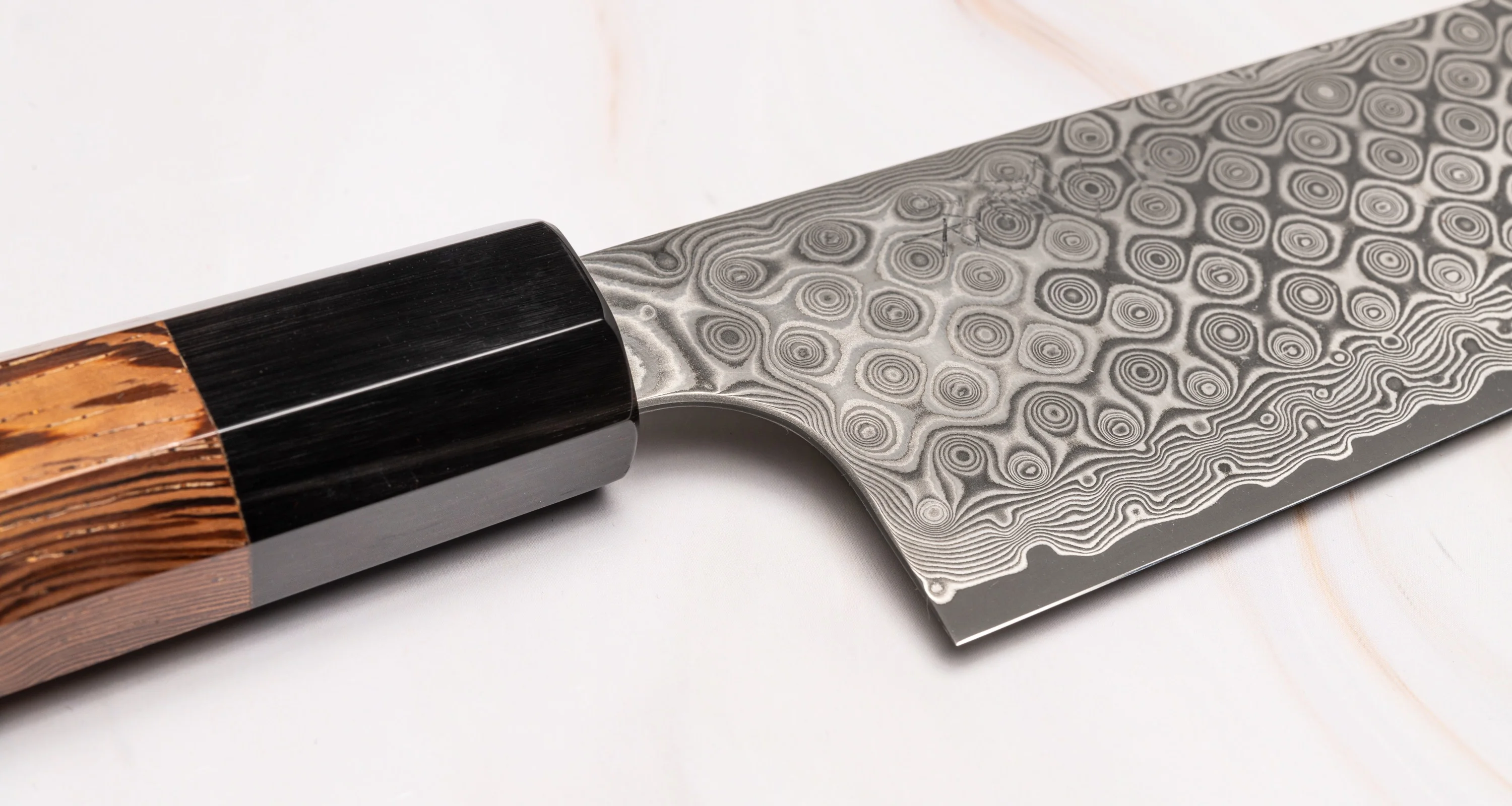 Nigara Kiritsuke SG2 Damascus 210mm (8.3") - Image 9