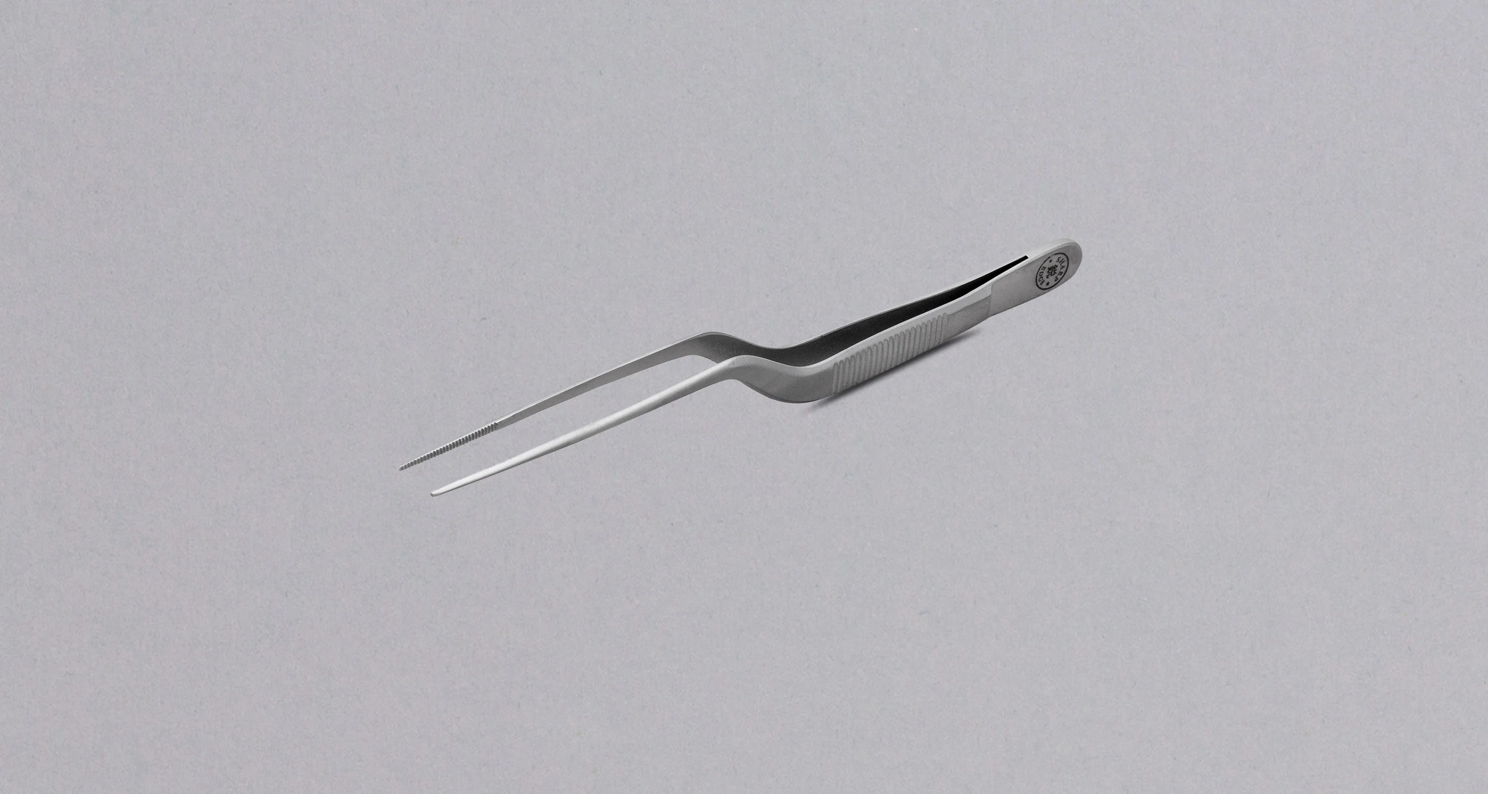 Plating Tweezers SILVER - 140mm (5.5")