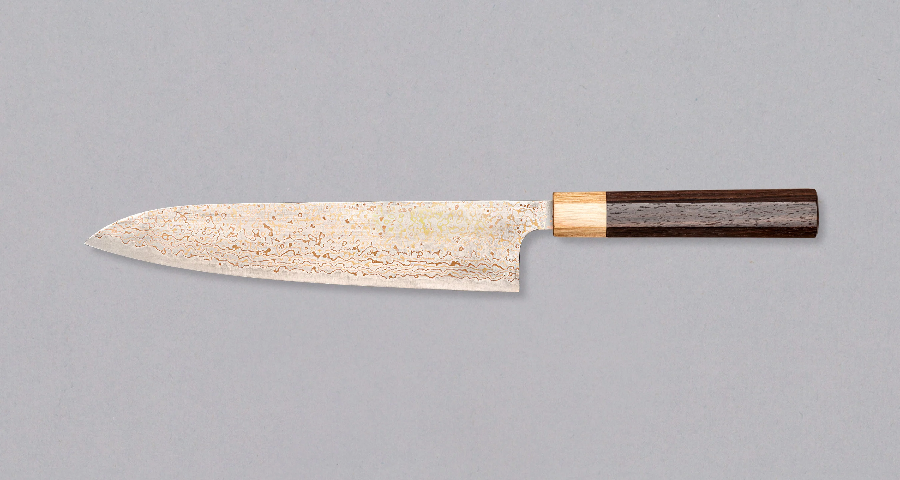 Saji Gyuto VG-10 Rainbow RWO 240mm (9.5") - Image 2