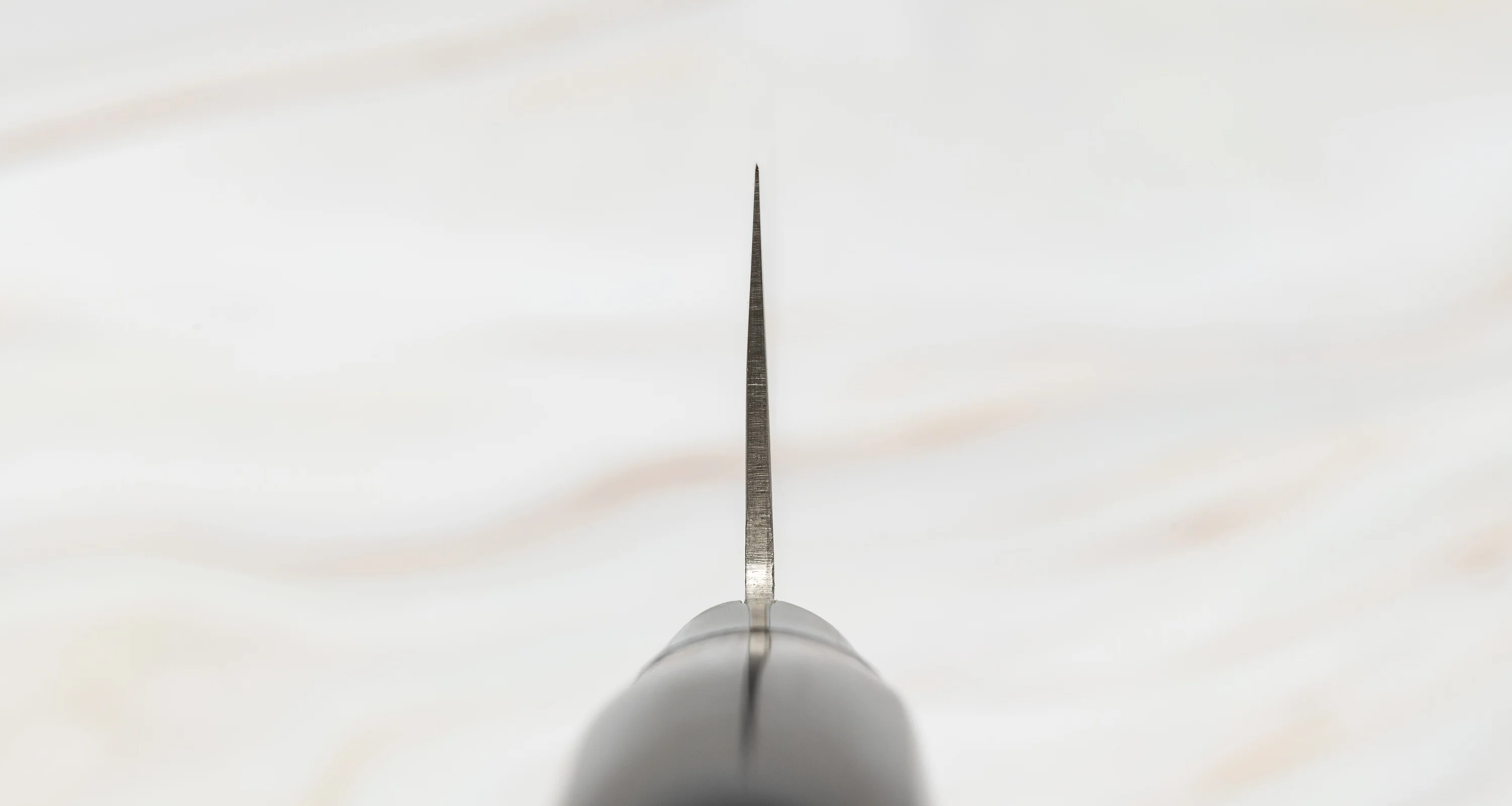 Seki Kotetsu Nakiri VG-10 Migaki 165mm (6.5") [black pakkawood] - Image 5
