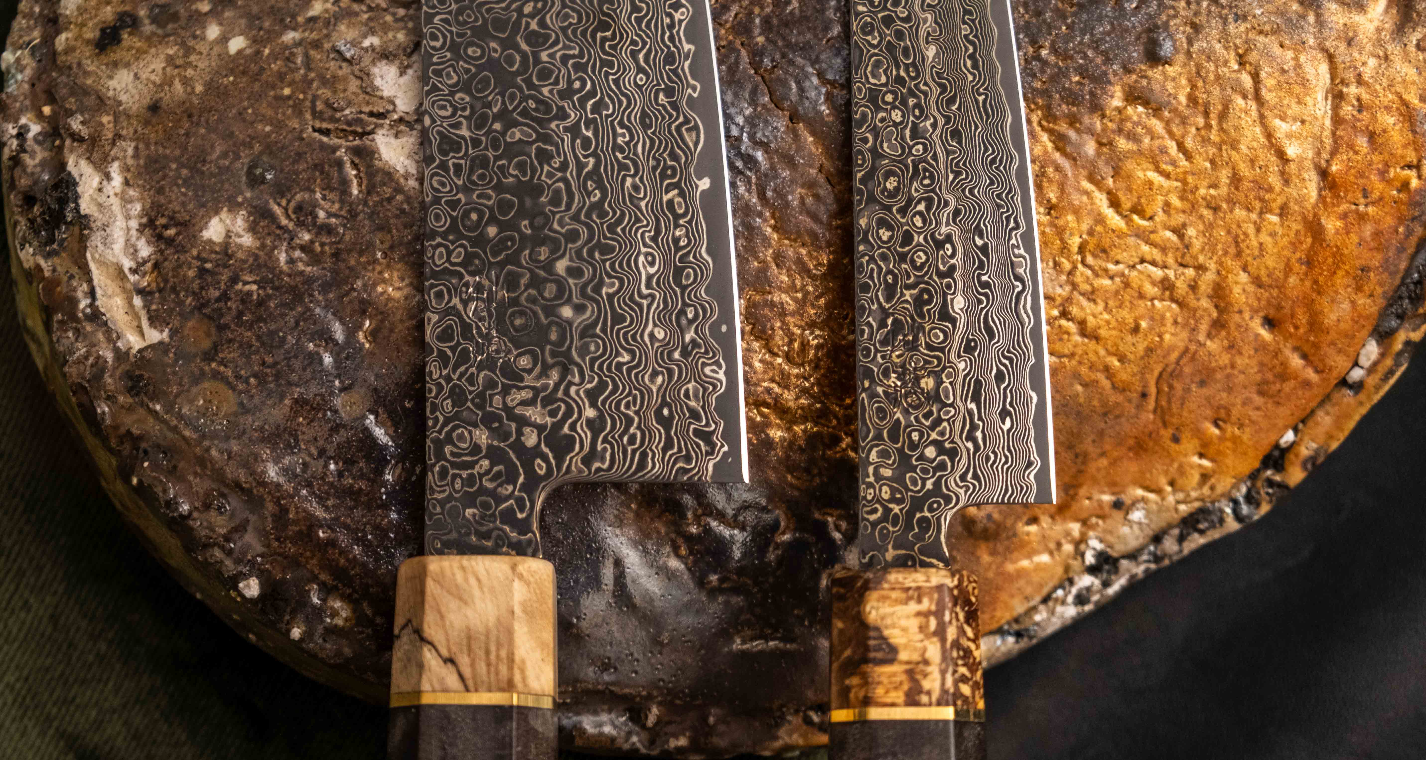 Senzo Dawn Limited Edition Gyuto SG2 Damascus 200mm (7.9") - Image 10