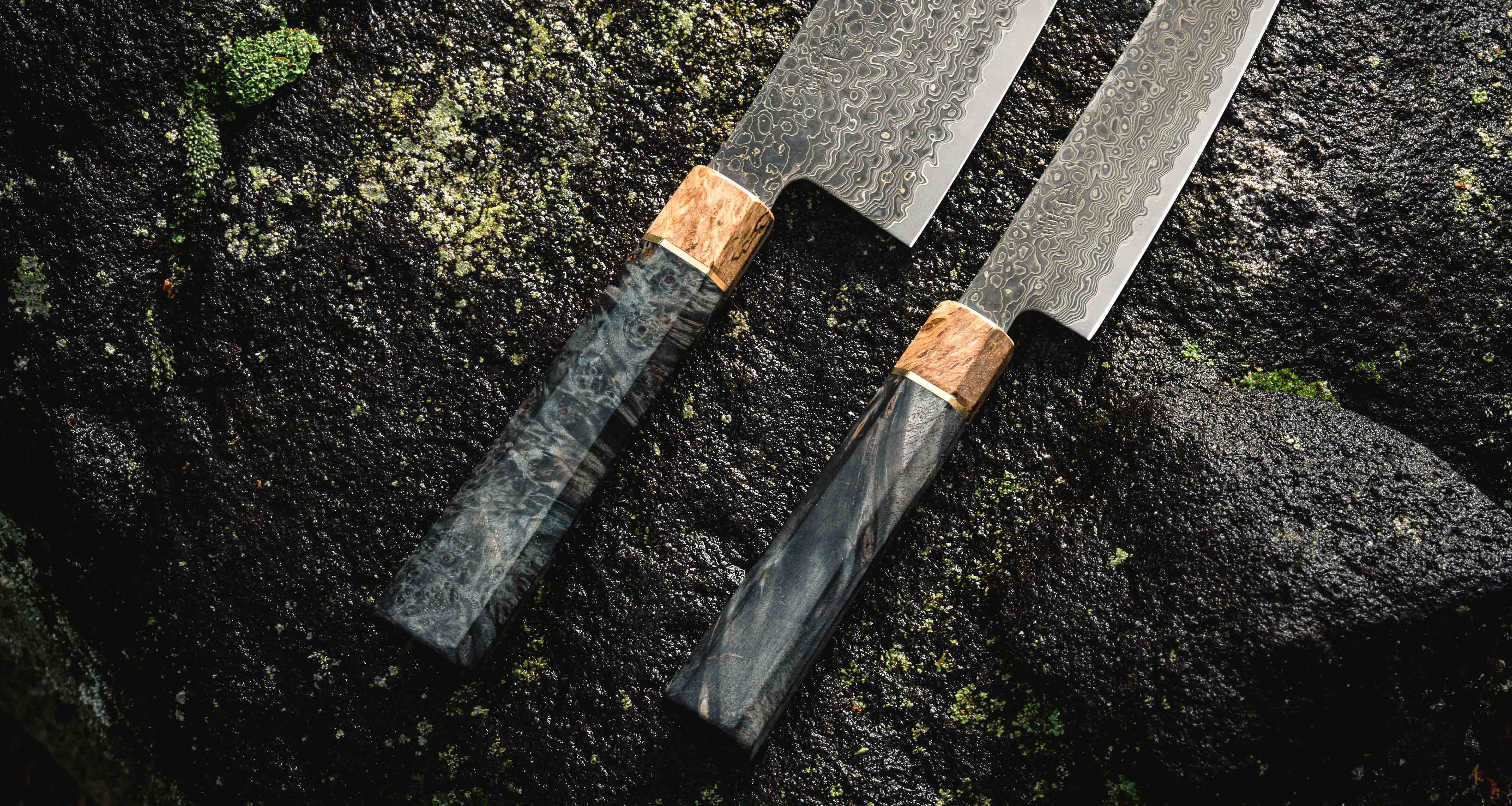 Senzo Dawn Limited Edition Gyuto SG2 Damascus 200mm (7.9") - Image 11