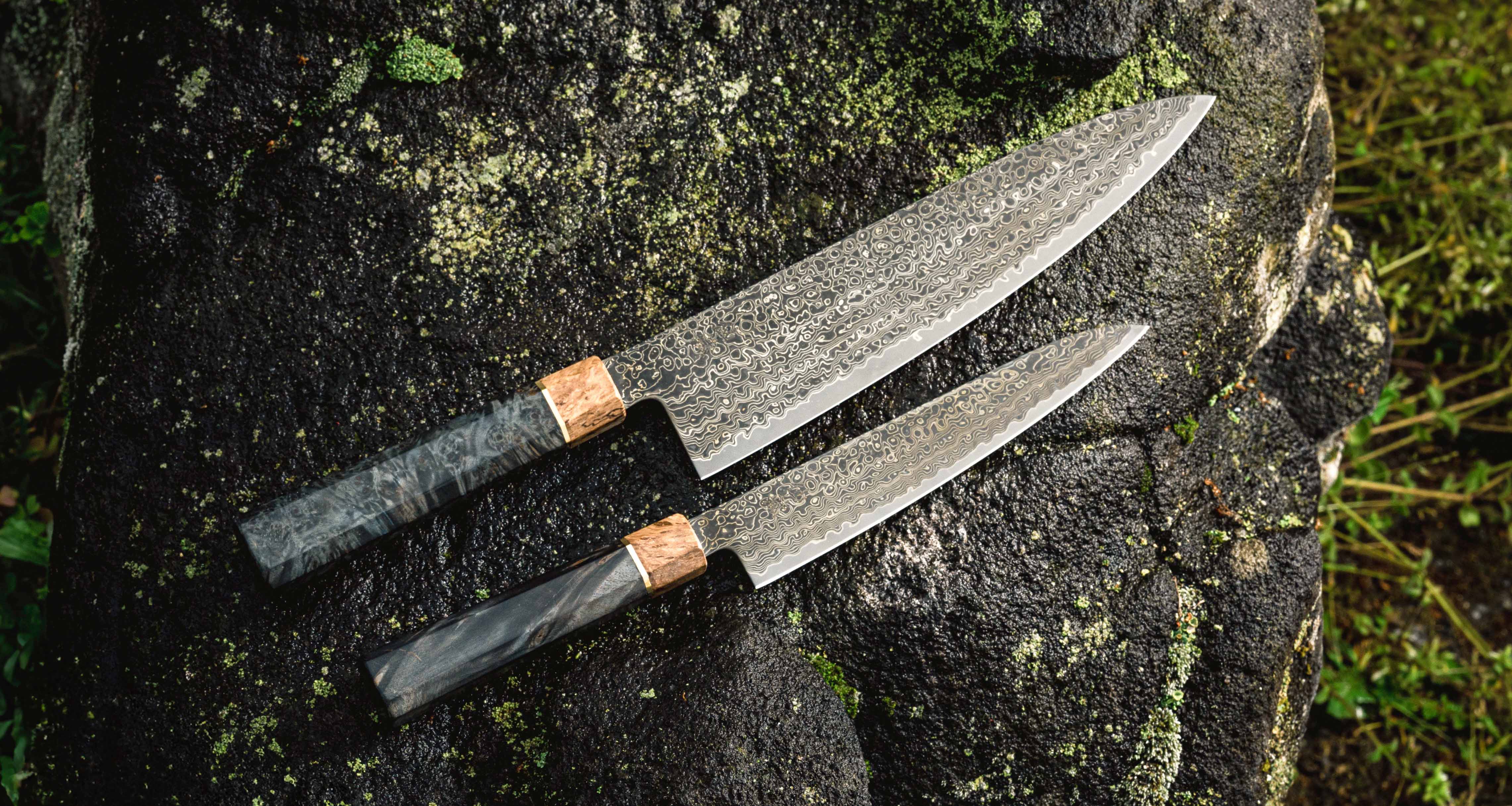 Senzo Dawn Limited Edition Gyuto SG2 Damascus 200mm (7.9") - Image 20