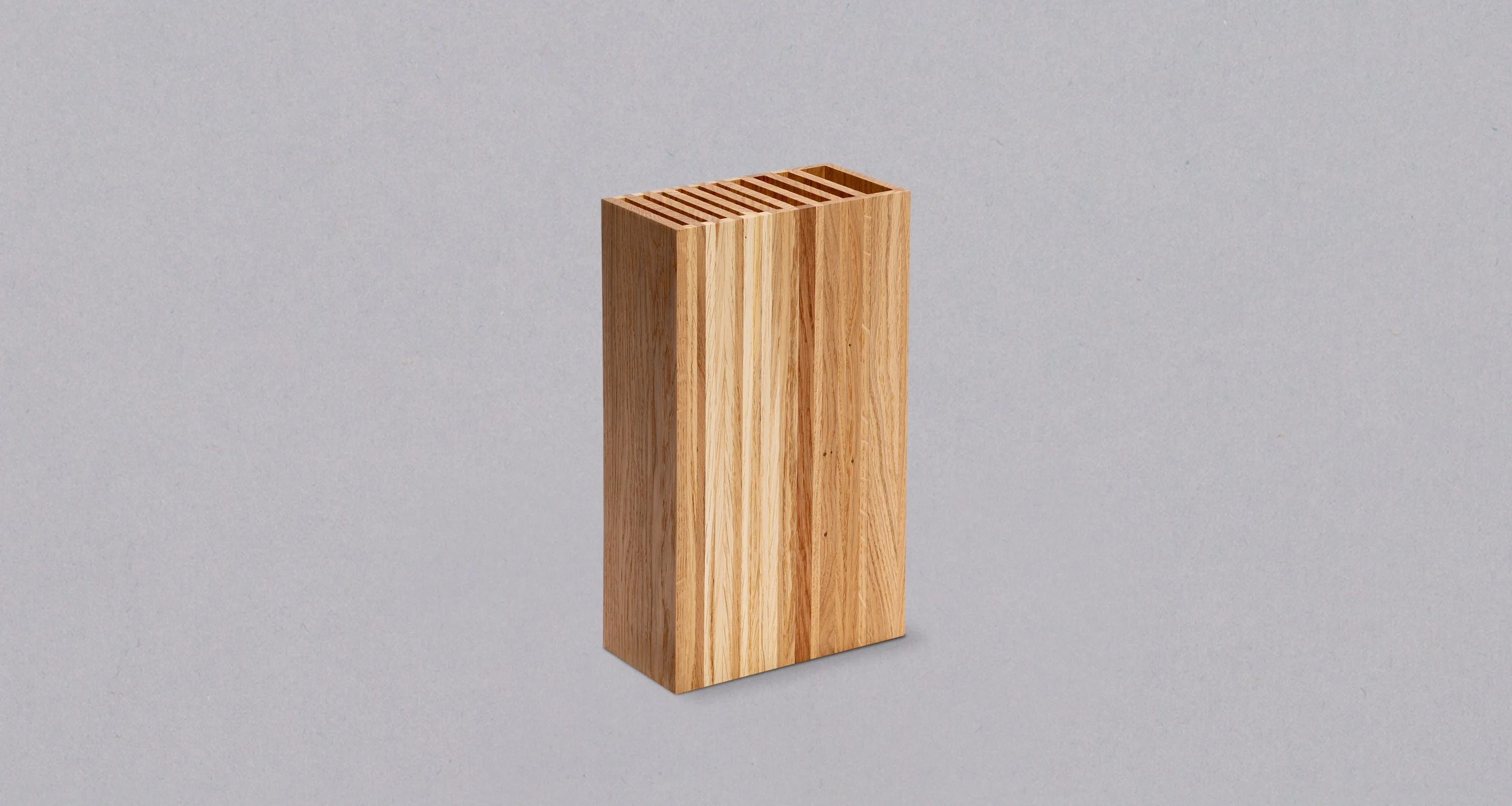 SharpEdge Knife Holder - Oak [10 knives]