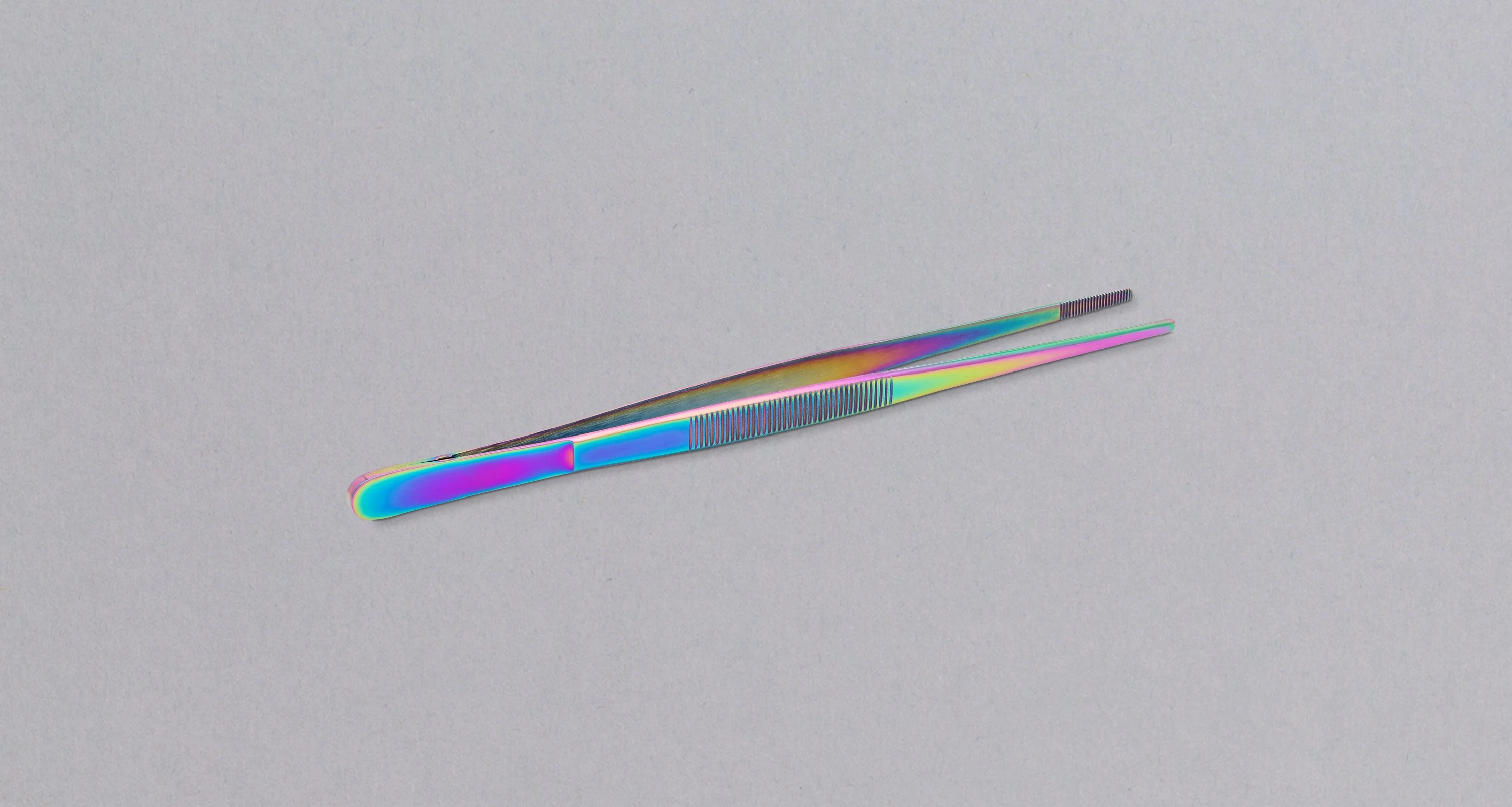 SharpEdge Plating Tweezers RAINBOW - 200mm (7.8")