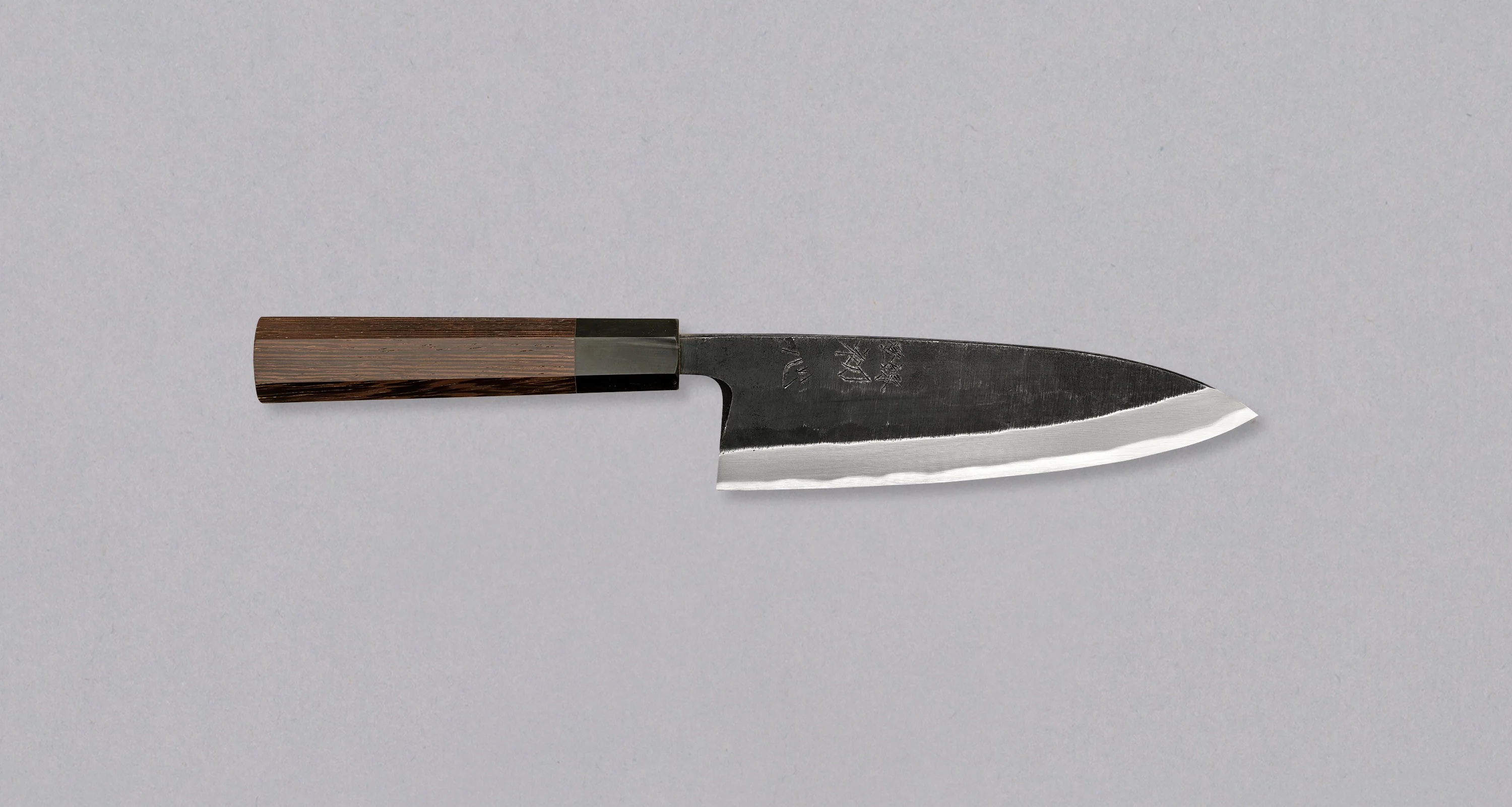 Shirasagi Deba Aogami #2 Tsuchime Kuro-uchi 180mm (7.1")