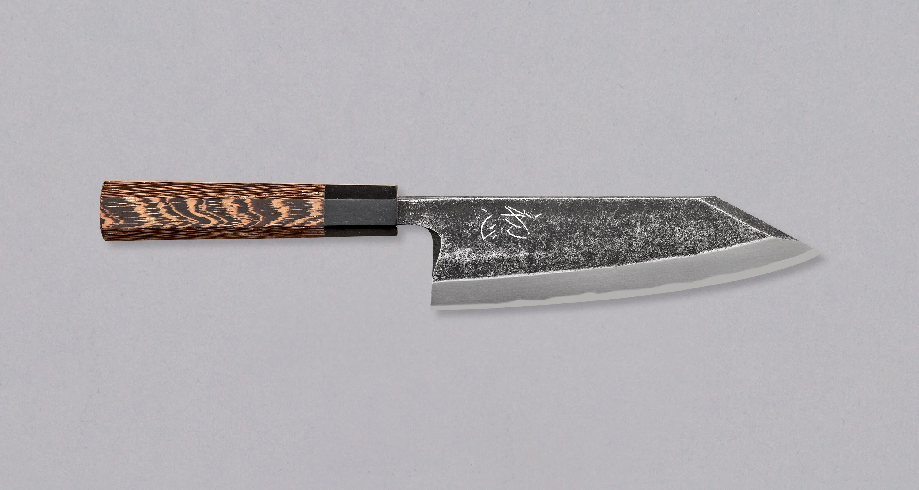 Shirasagi Kiritsuke Deba Aogami #2 Kuro-uchi 180mm (7.1")