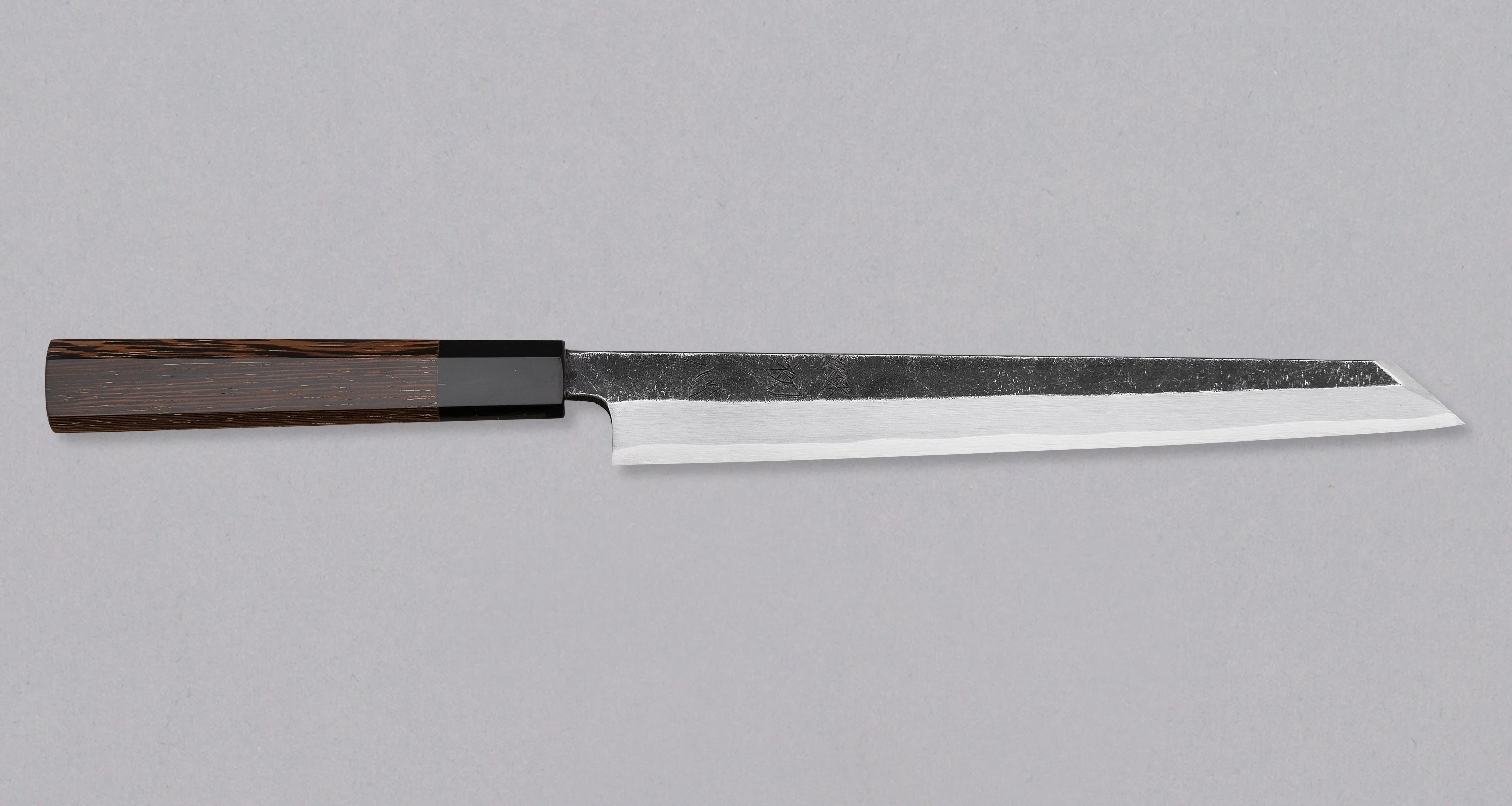 Shirasagi Kiritsuke Yanagiba Aogami #2 Kuro-uchi 240mm (9.4")