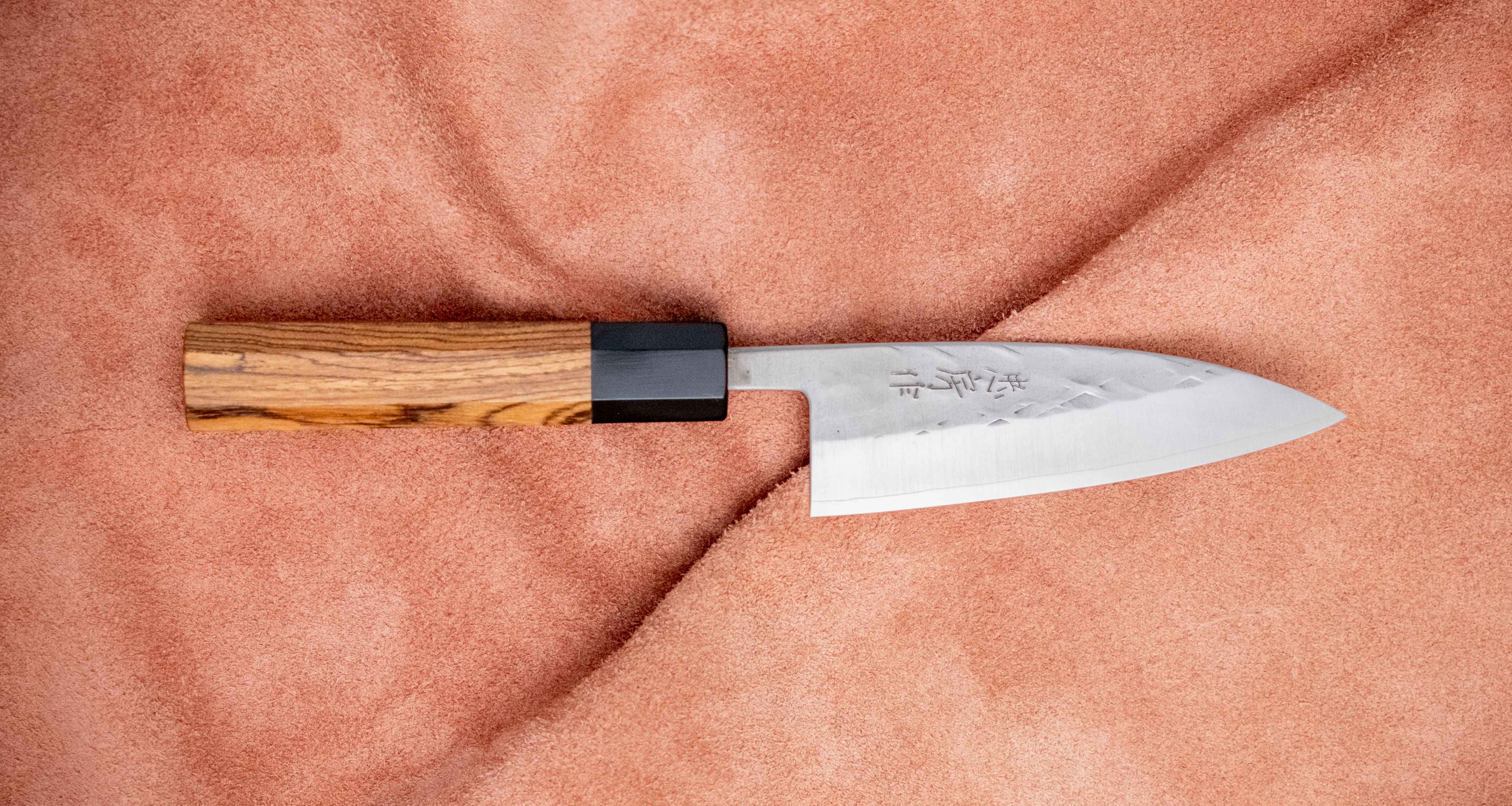 Tadafusa Ajikiri SLD Polished Hammered 105mm (4.1") - Image 5