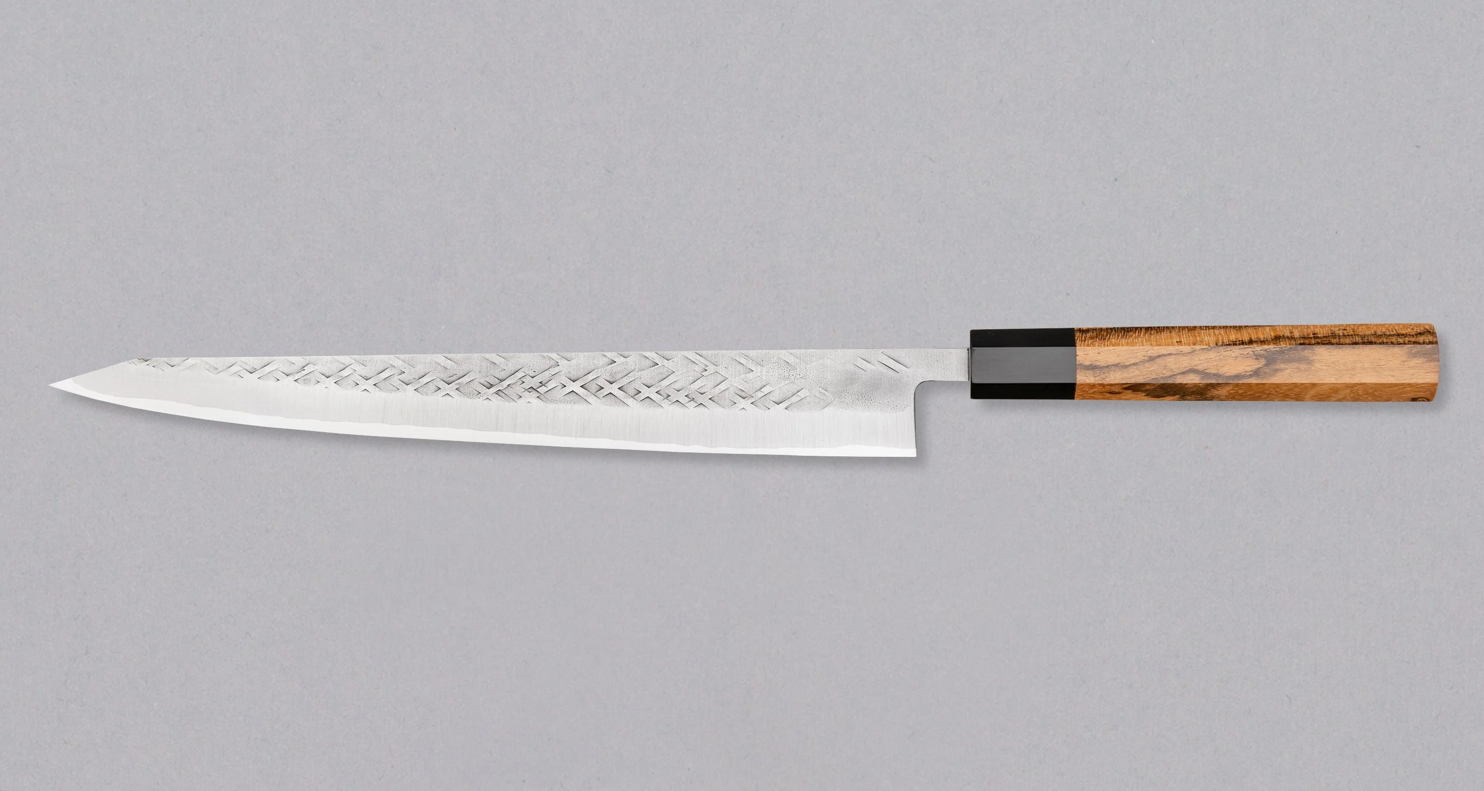 Tadafusa Sujihiki SLD Polished Hammered 270mm (10.6") - Image 2