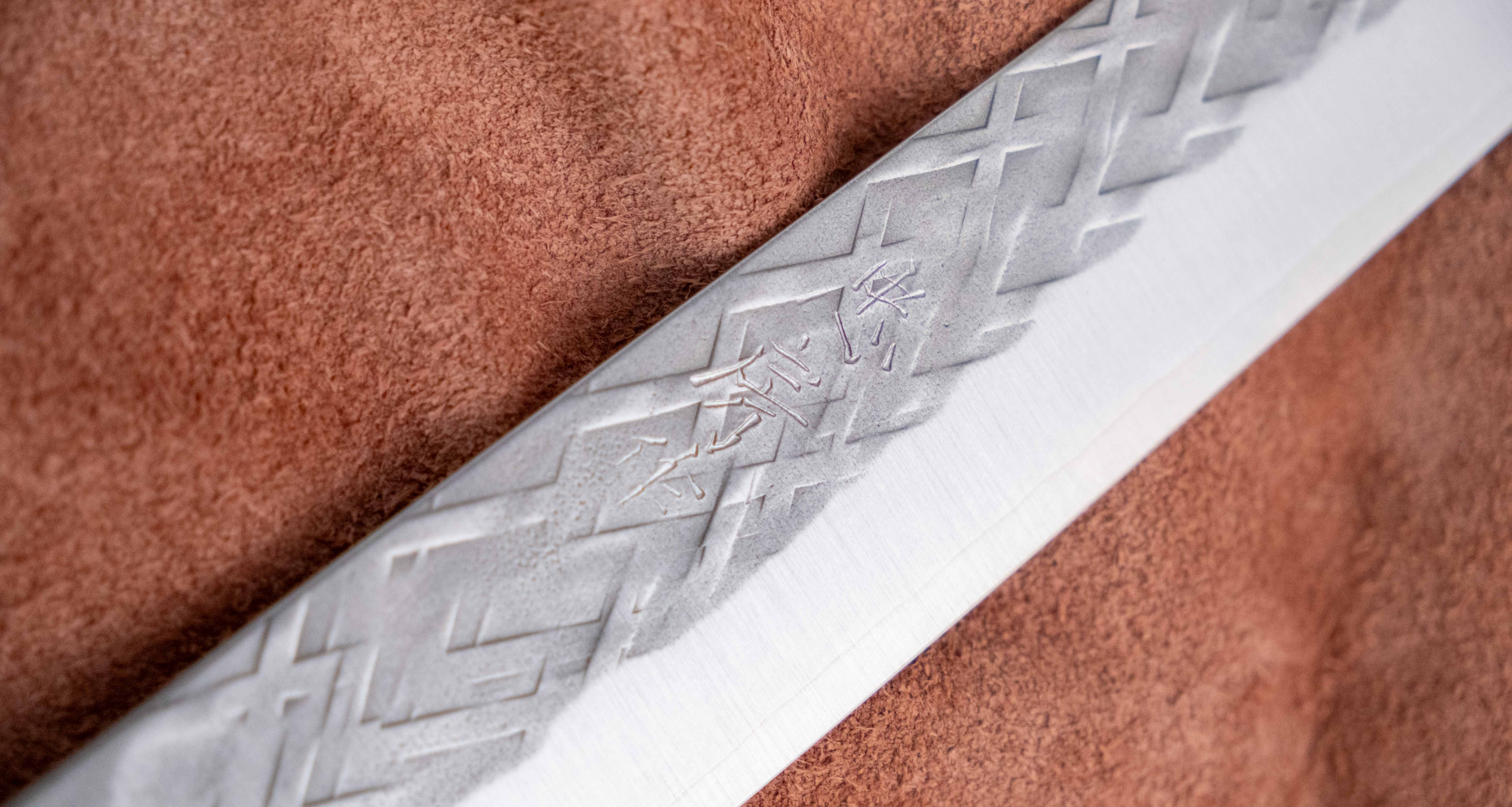 Tadafusa Sujihiki SLD Polished Hammered 270mm (10.6") - Image 4