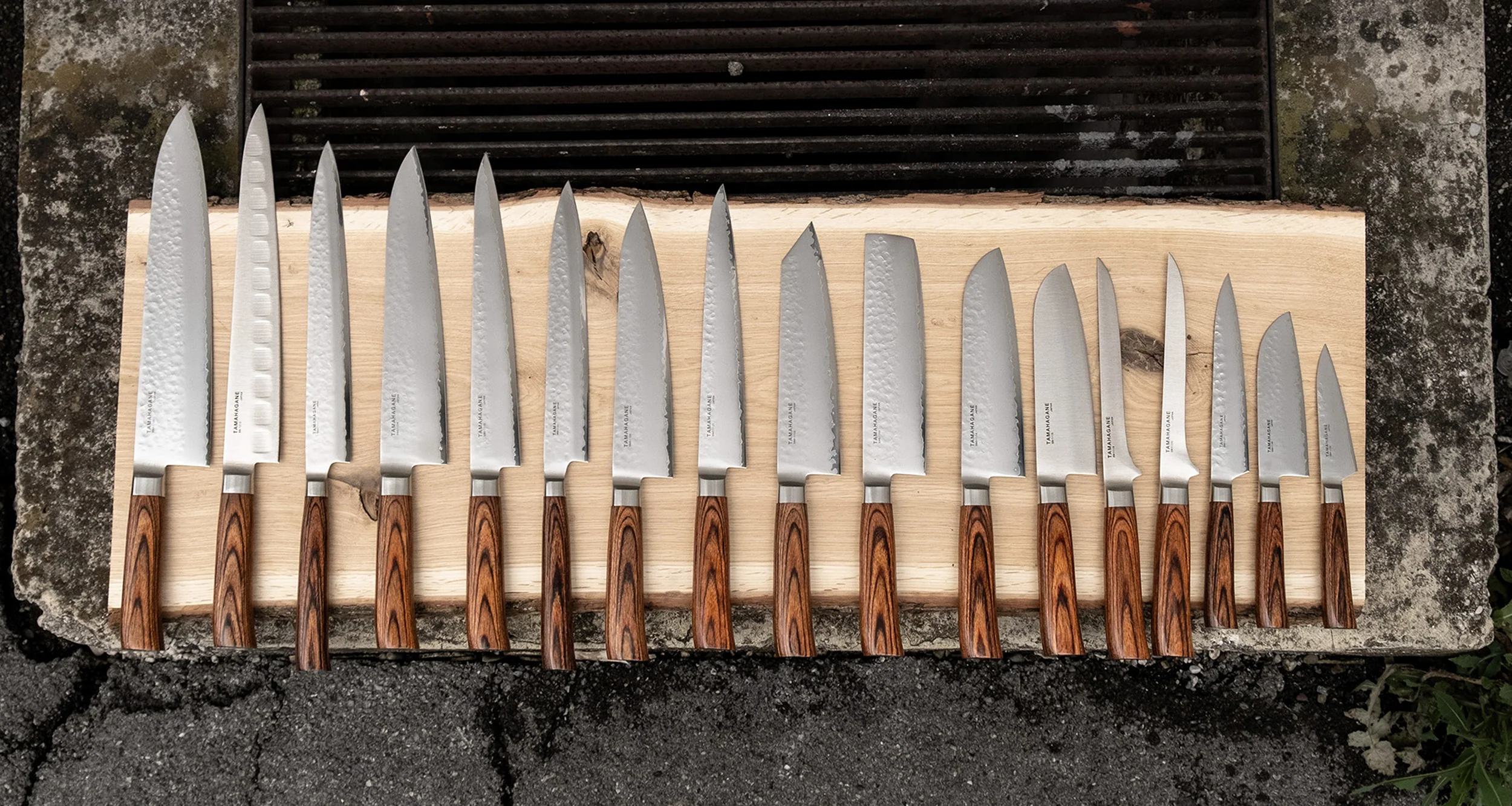 Tamahagane "TSUBAME" Santoku 175mm (6.9") - Image 4