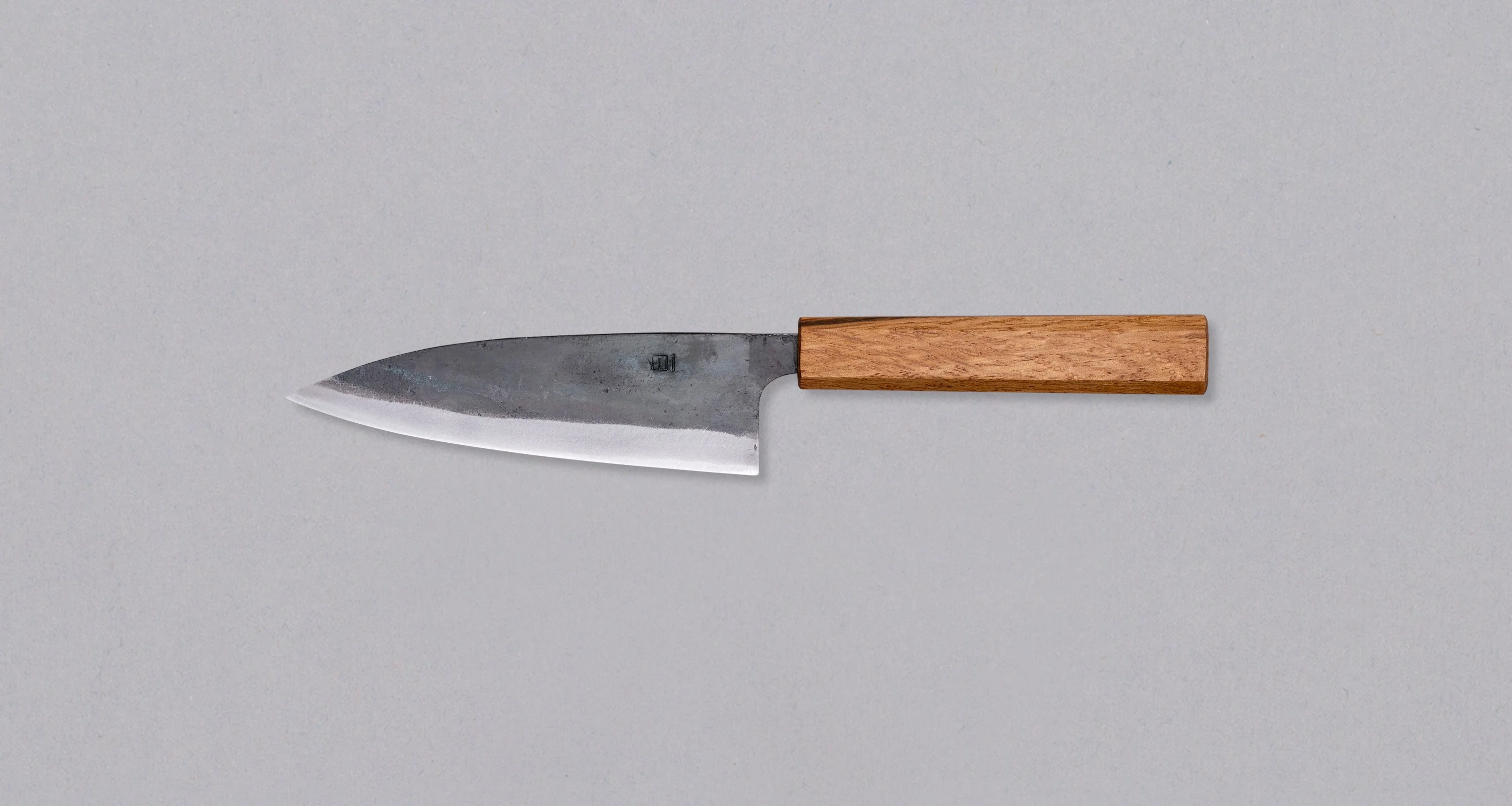 Tsukasa Gyuto Shirogami #2 Oak 135mm (5.3") - Image 2