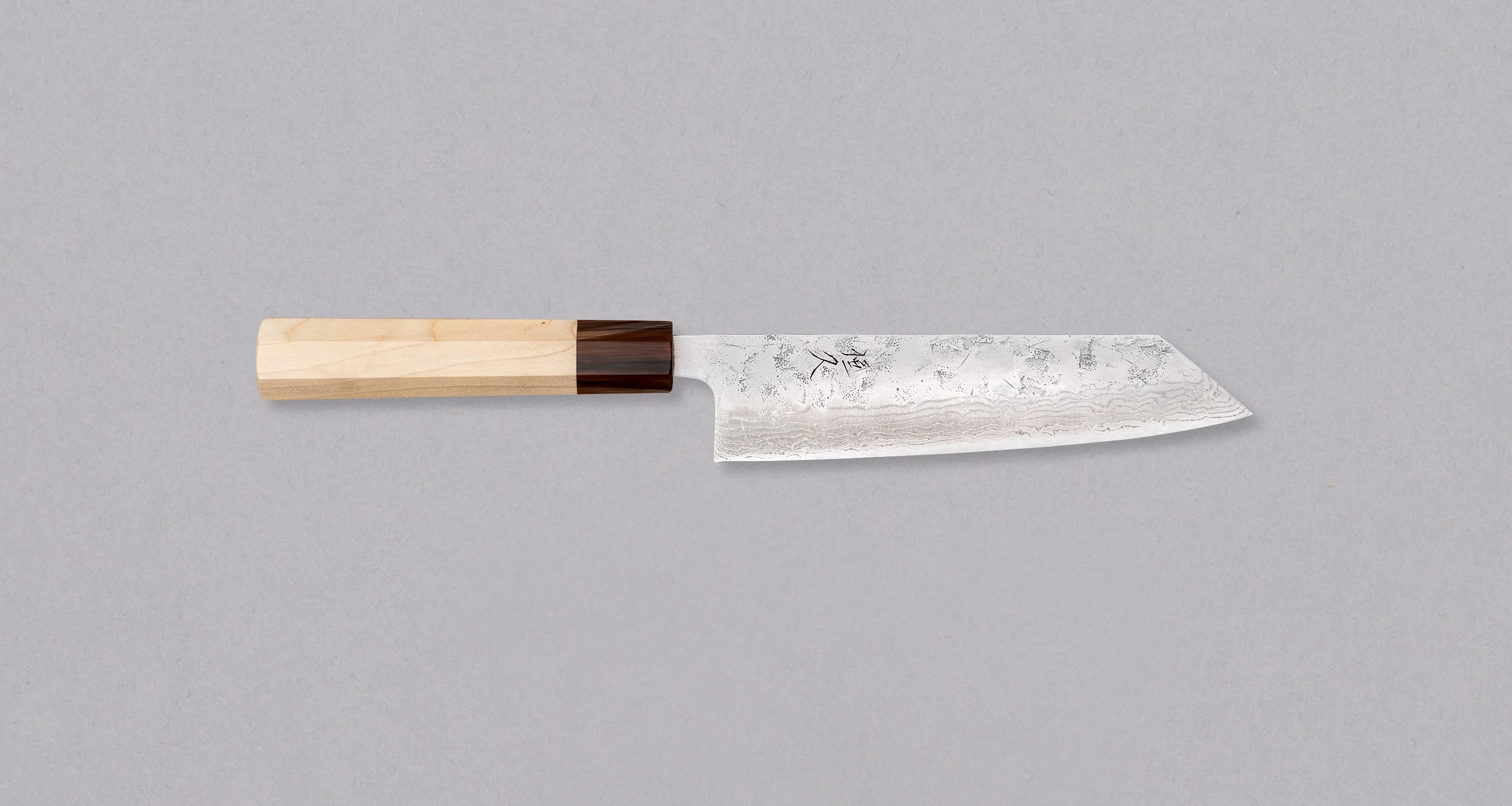Tsunehisa Bunka Swedish Steel Damascus Washiji 170mm (6.7")
