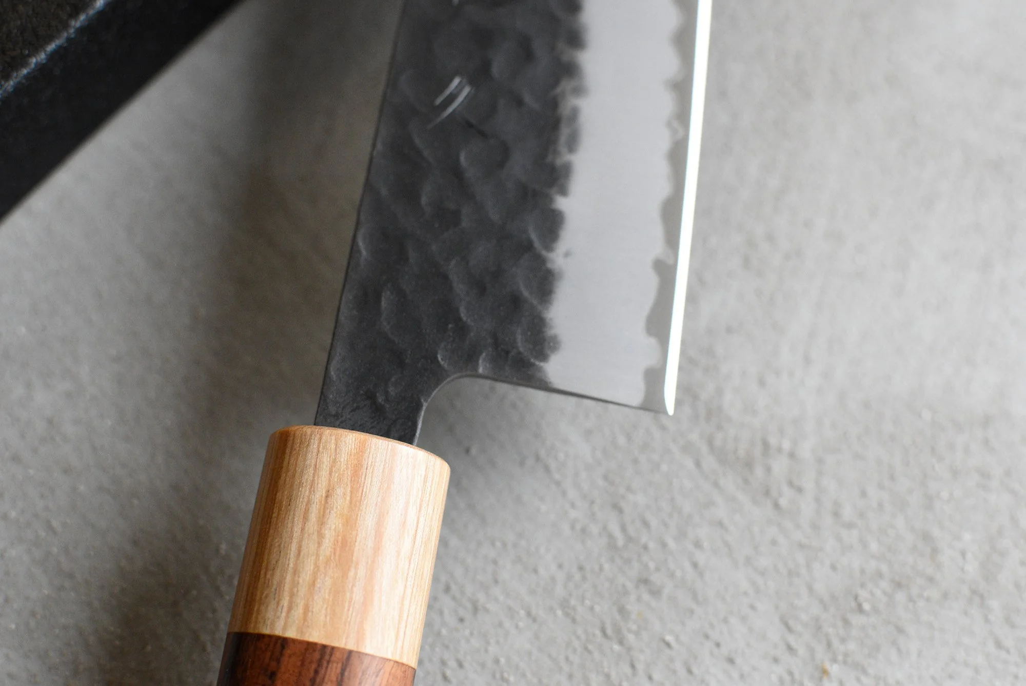 Tsunehisa Gyuto Aogami Super Kuro-uchi 210mm (8.3") [Walnut] - Image 5
