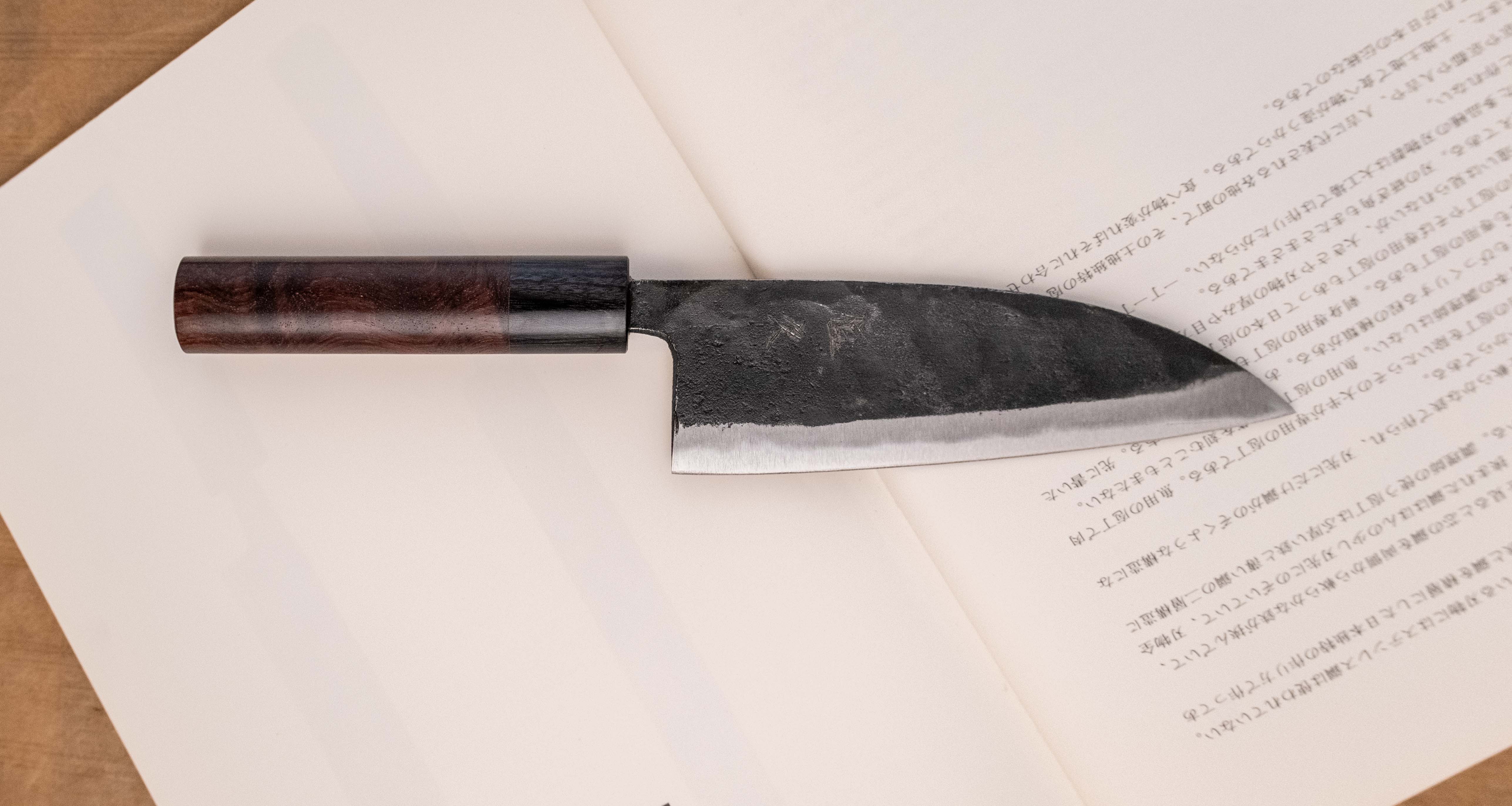 Tsunehisa Ryo-Deba Aogami #2 Kuro-uchi 135mm (5.3") - Image 4