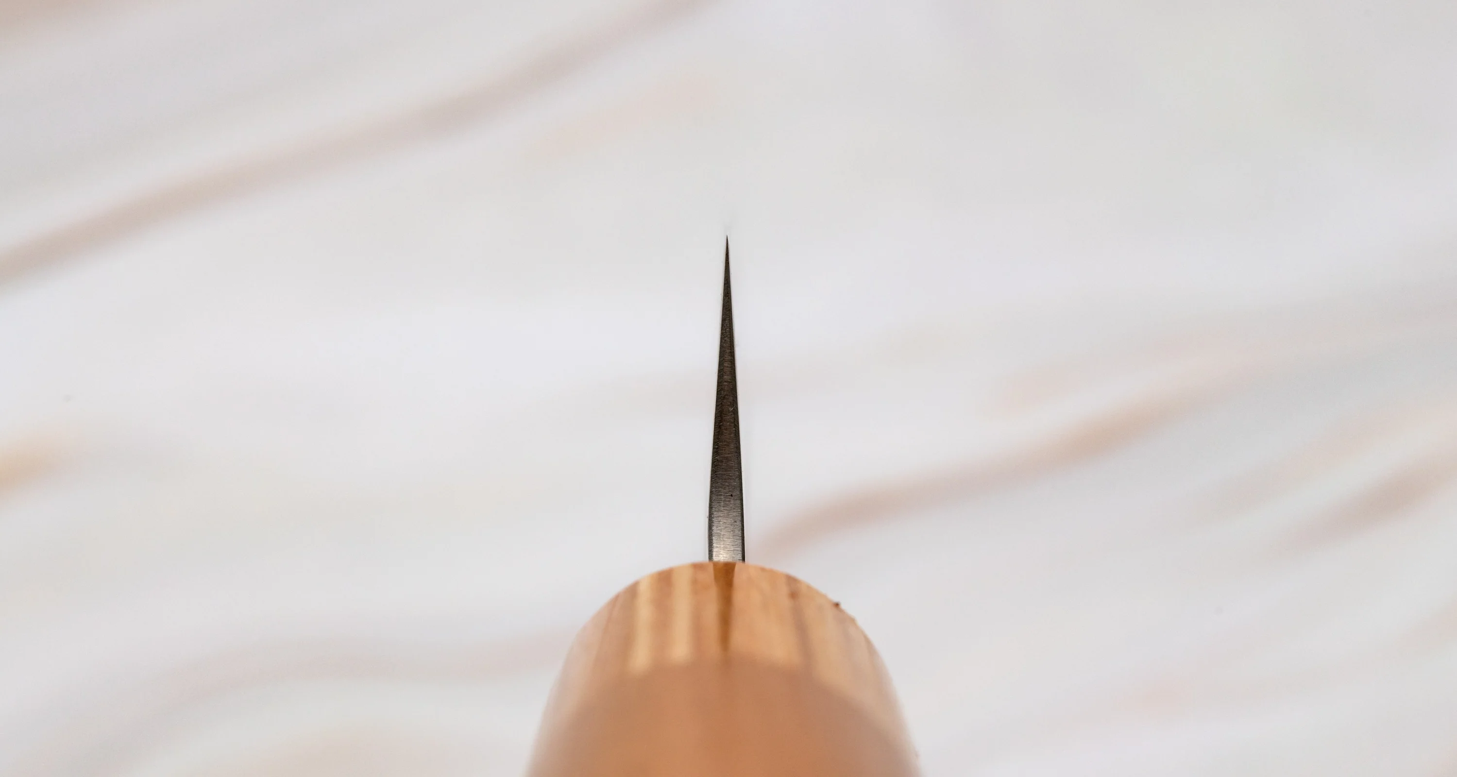 Tsunehisa Sujihiki Shirogami #2 Cherry 240mm (9.5") - Image 3