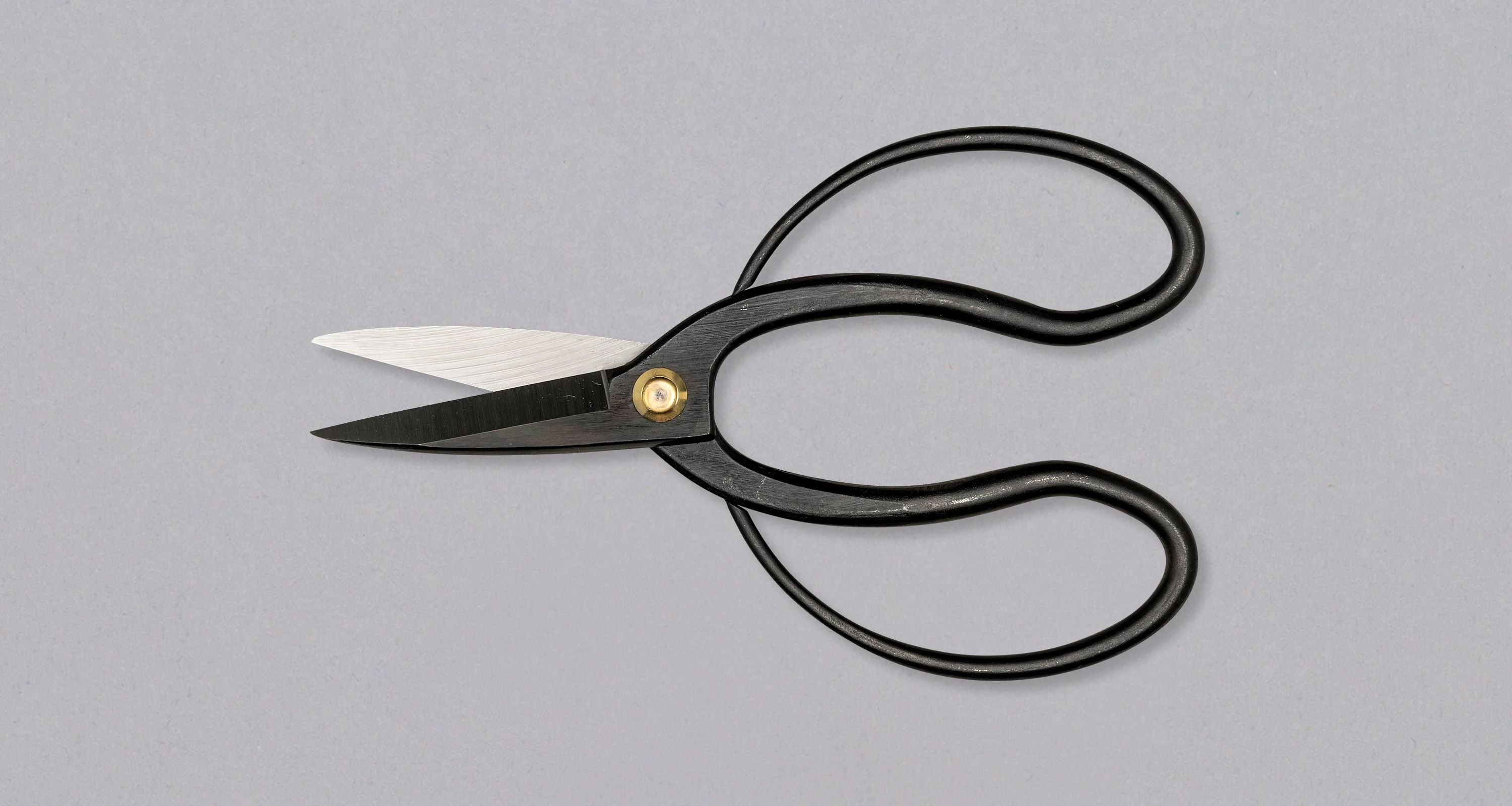 Tsurumaki Bairyu Long Blade Bonsai Okubo Scissors 165mm (6.5") - Image 2